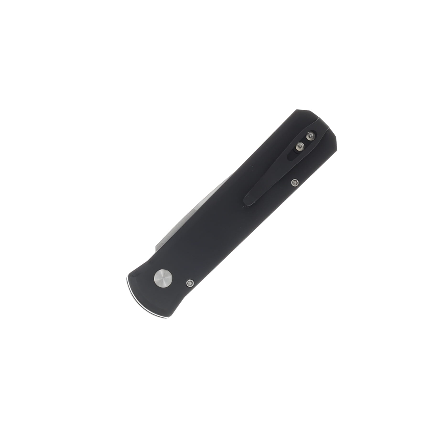 ProTech Godson Automatic Knife Satin 20CV/Black with Livewire Copper Carbon Fiber Inlay AUPT7210LIVEWIRE20CV View 3
