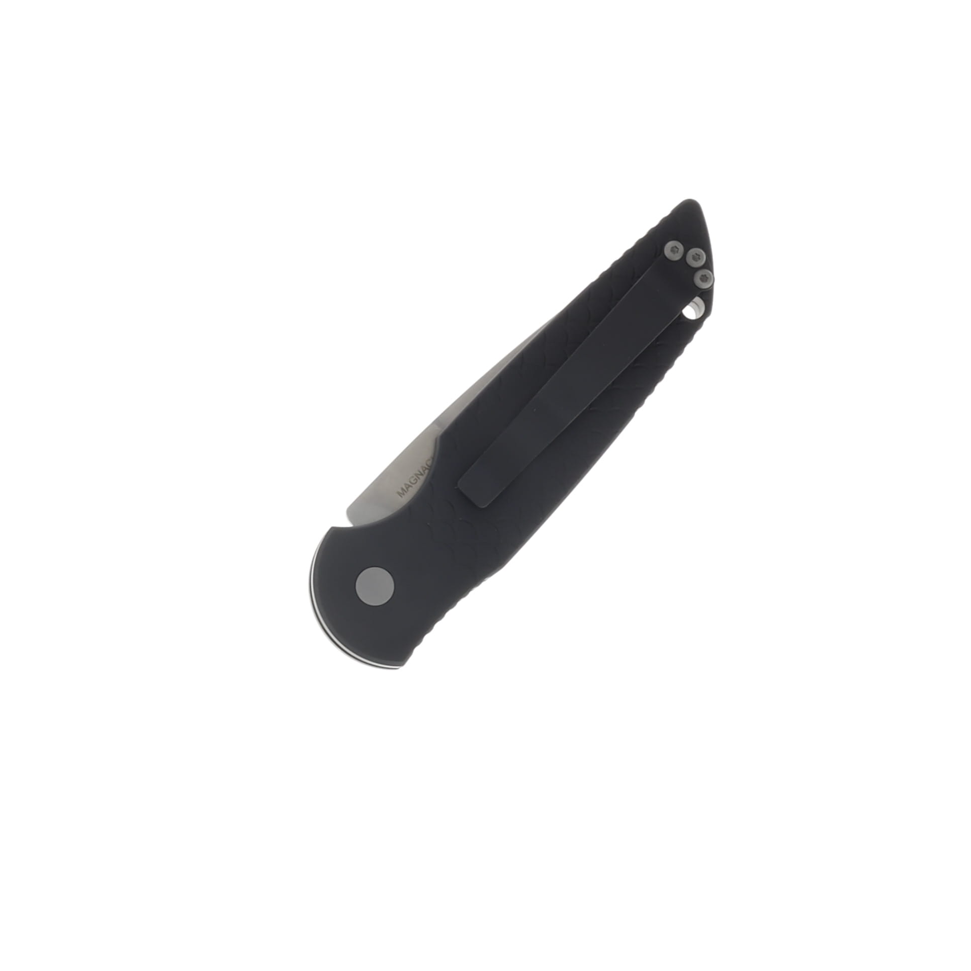 ProTech Tactical Response 3 Automatic Stonewash Magnacut/Black Fish Scale Textured AUPTTR-3 X1 SW MC View 3