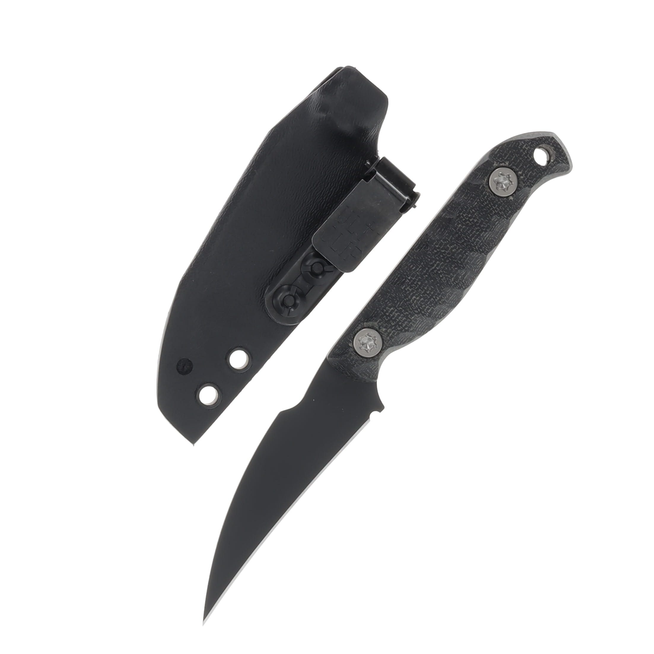 Half Face Blades Gula Gula Chaos Grip Ti Torx Bolts 3.1in Plain Armor Black Wharncliffe HFGAGABCM View 2