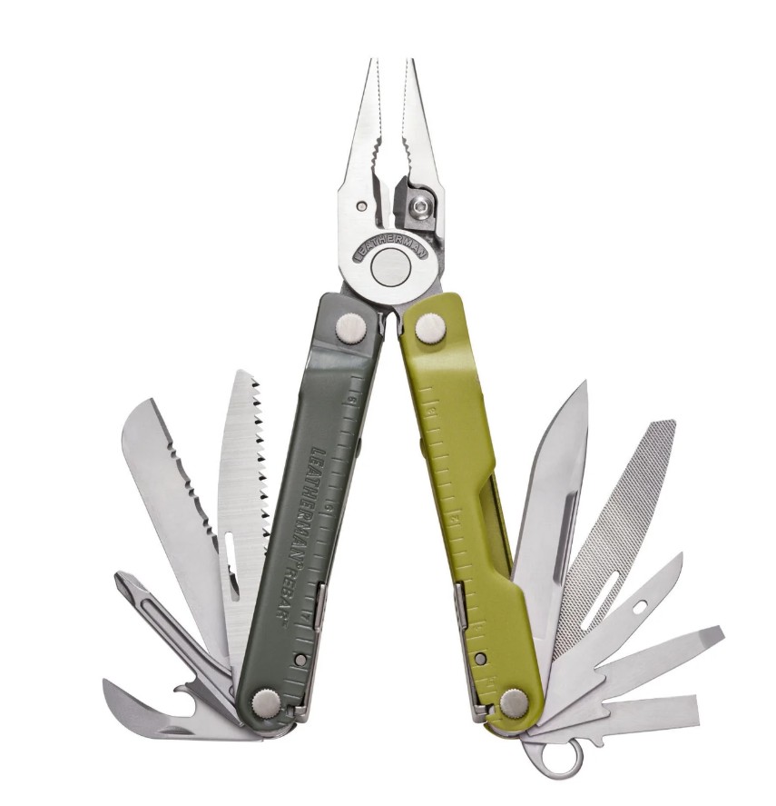 Leatherman Rebar Multitool Mossy Slate LM833314 View 7