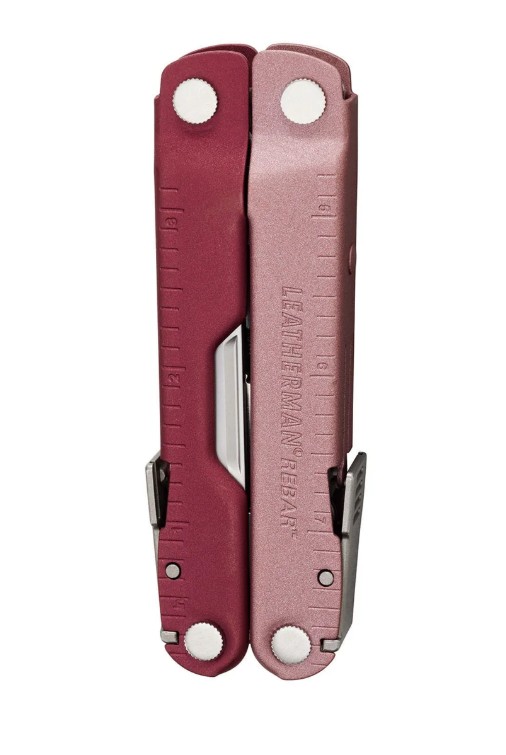 Leatherman Rebar Multitool Heathered Cranberry LM833316 View 8