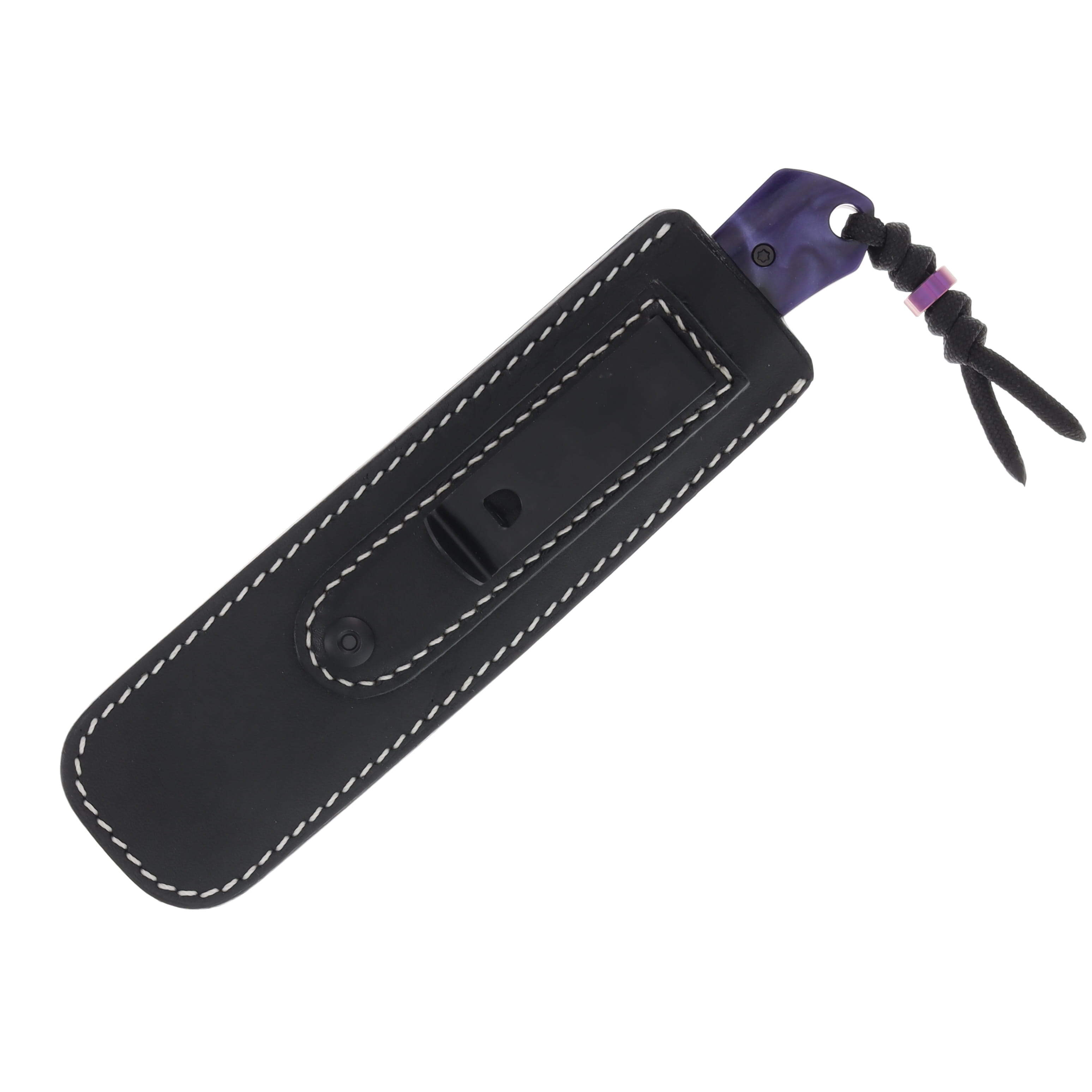 Jack Wolf Collusion Fixed Blade Knife DLC S90V/Purple Wave Kirinite COLLU-01-KIR-PUR-WAV View 3