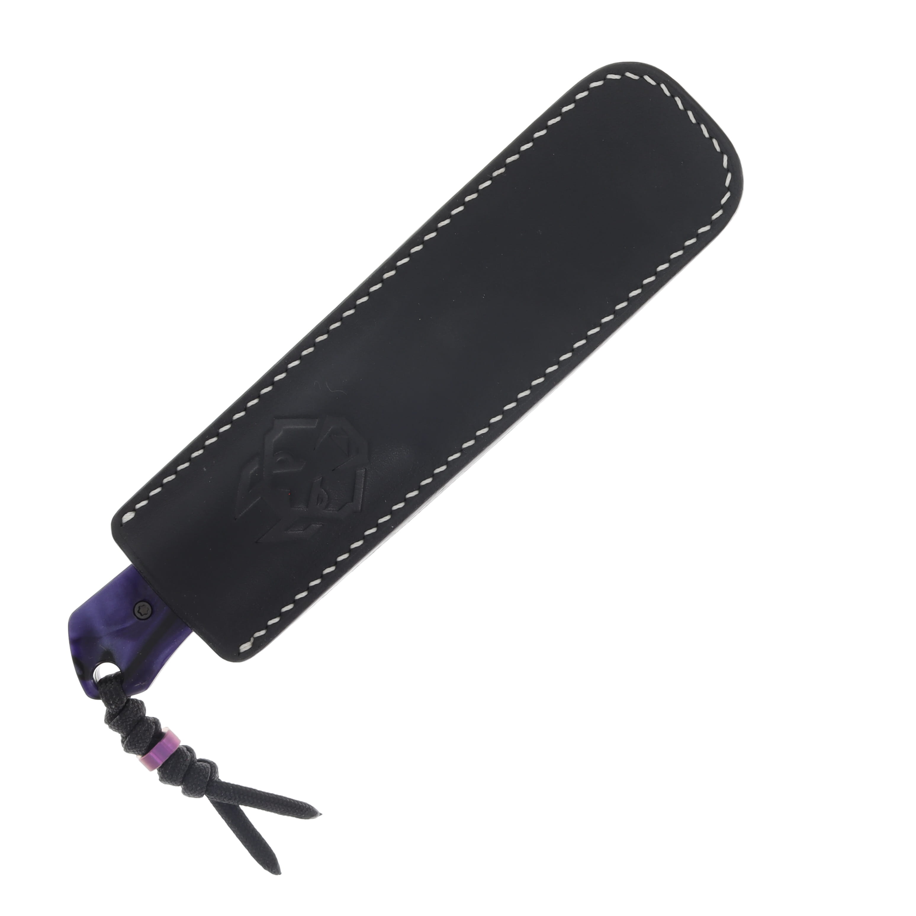 Jack Wolf Collusion Fixed Blade Knife DLC S90V/Purple Wave Kirinite COLLU-01-KIR-PUR-WAV View 4