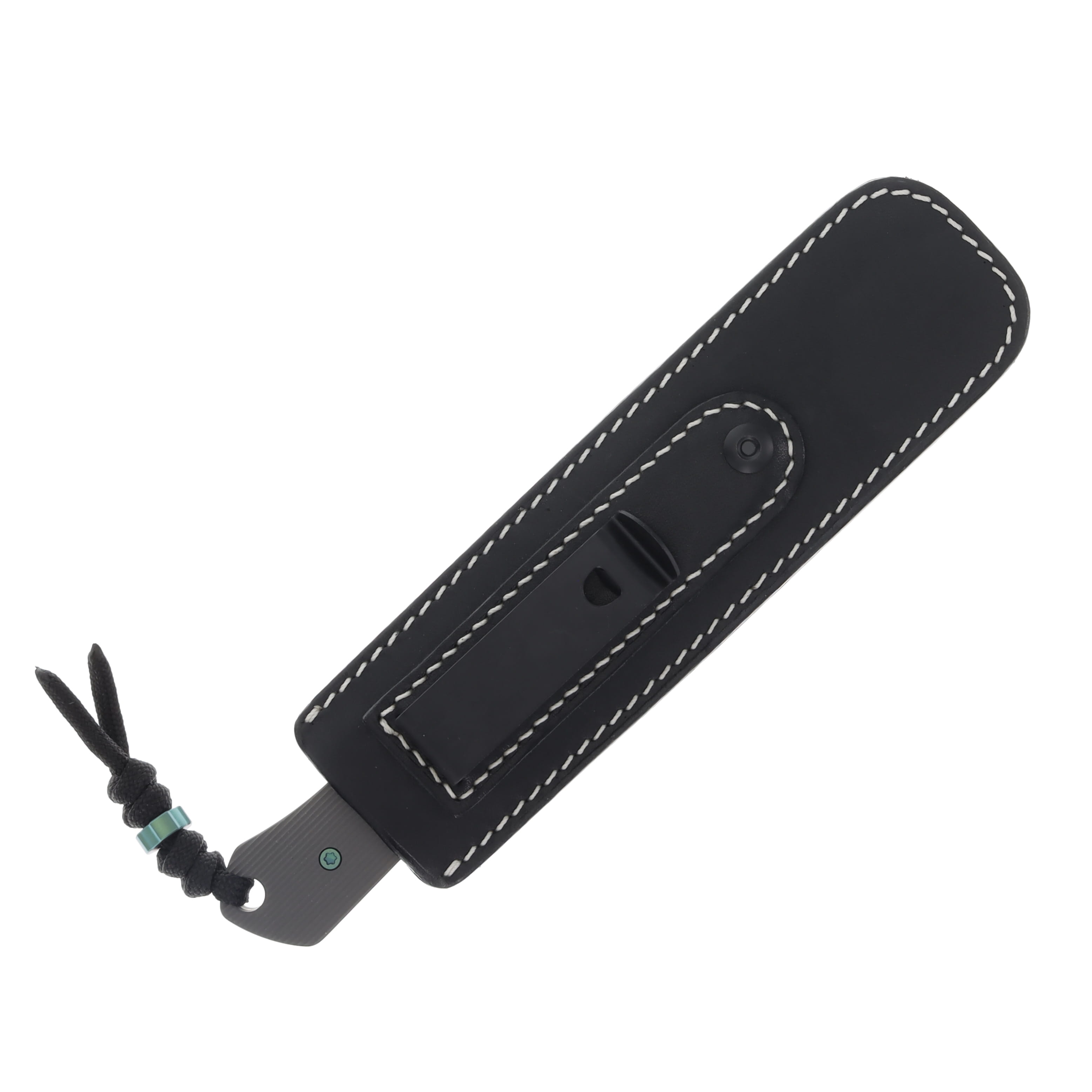 Jack Wolf Collusion Fixed Blade Knife Satin S90V/Striped Gray Titanium COLLU-01-TI-STRIPE View 3