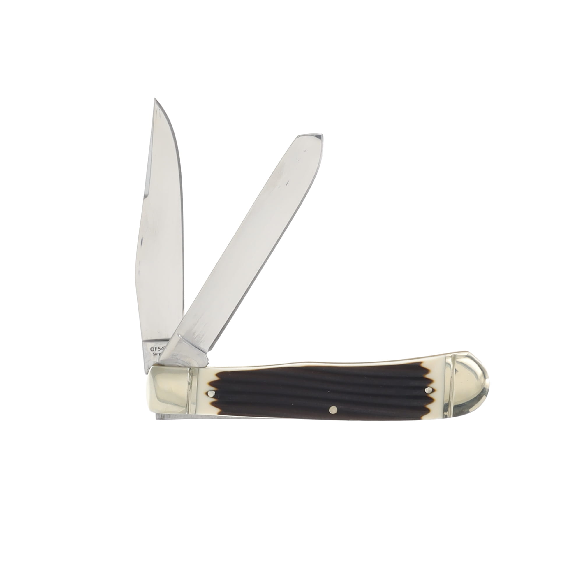 Old Forge Synthetic Delrin Winterbottom Handle Trapper 2 Bld. Surgical Steel Blade OF54WBD View 2