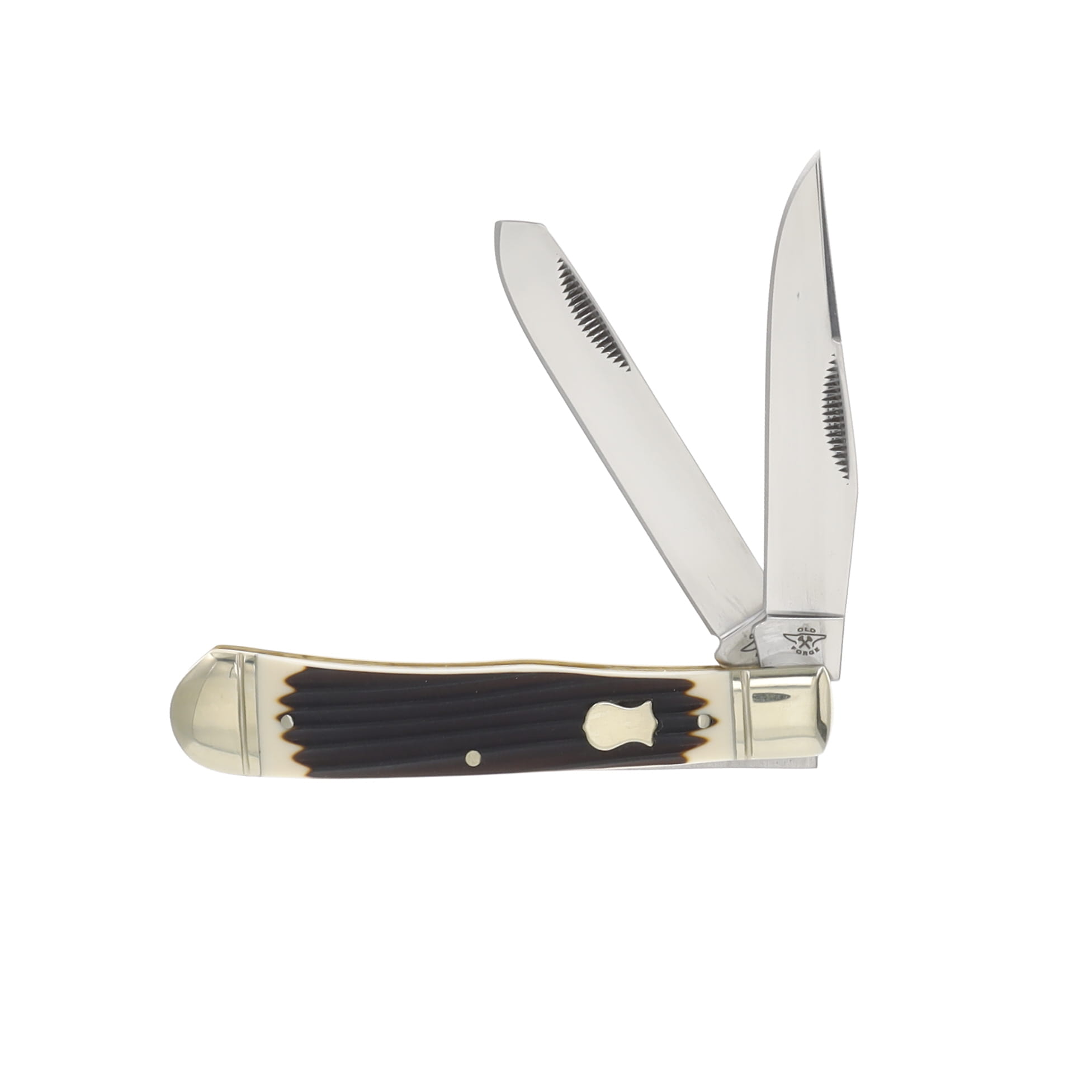 Old Forge Synthetic Delrin Winterbottom Handle Trapper 2 Bld. Surgical Steel Blade OF54WBD View 1