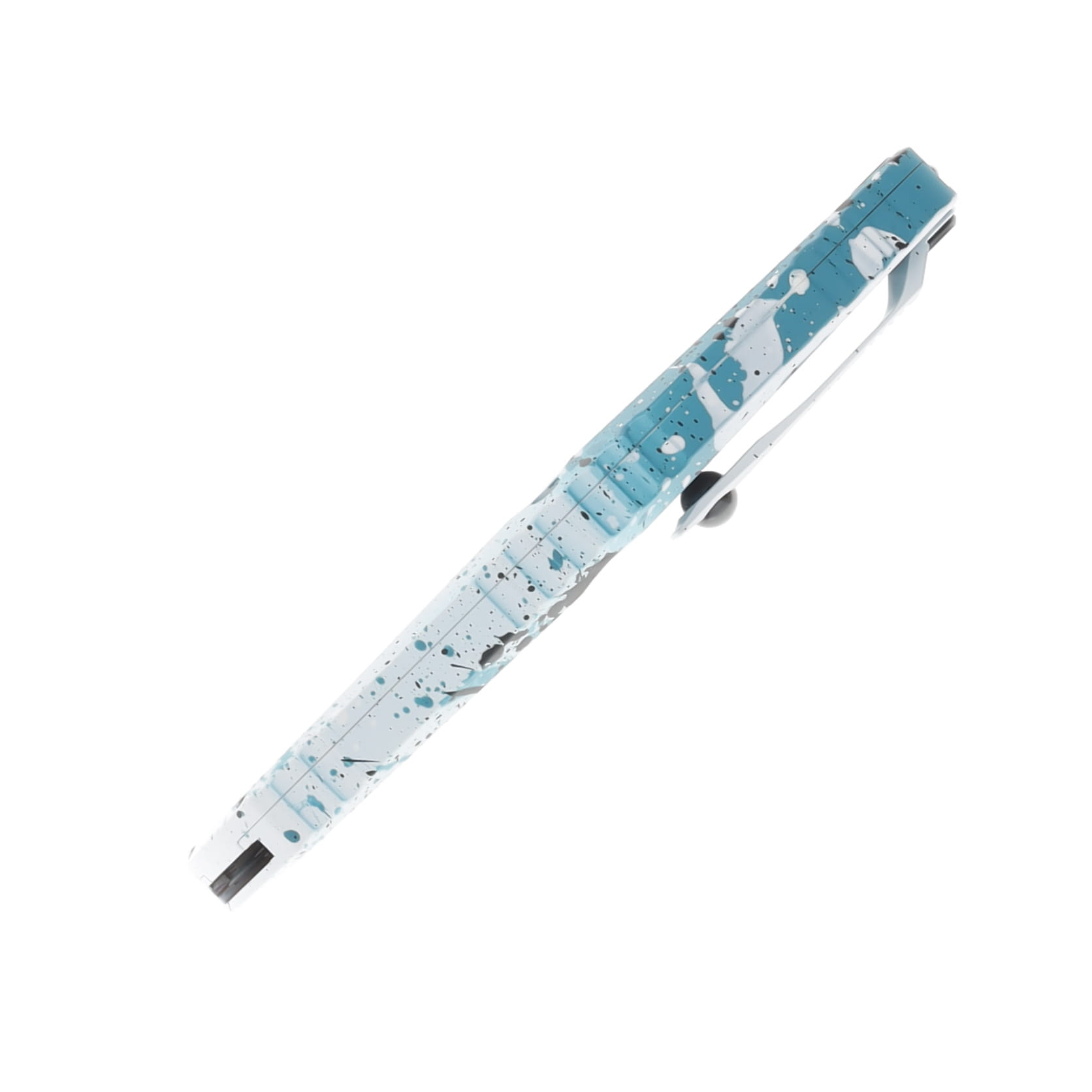 Microtech Combat Troodon OTF Auto Gen III Signature Series Turquoise/White Splatter S/E AUMT11431TQWHBKSPLS View 5