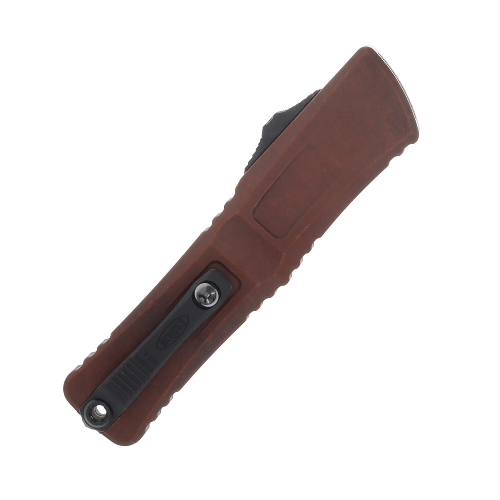 Microtech Combat Troodon OTF Automatic Knife Gen III Weathered Red Standard AUMT11431WCM View 3