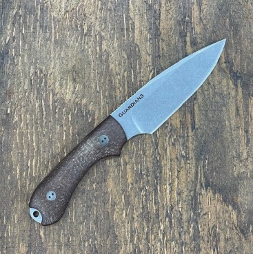 Bradford Guardian 3 3D Fixed Knife Natural 3.5in Plain Stonewash Drop Point BRAD3359 View 1