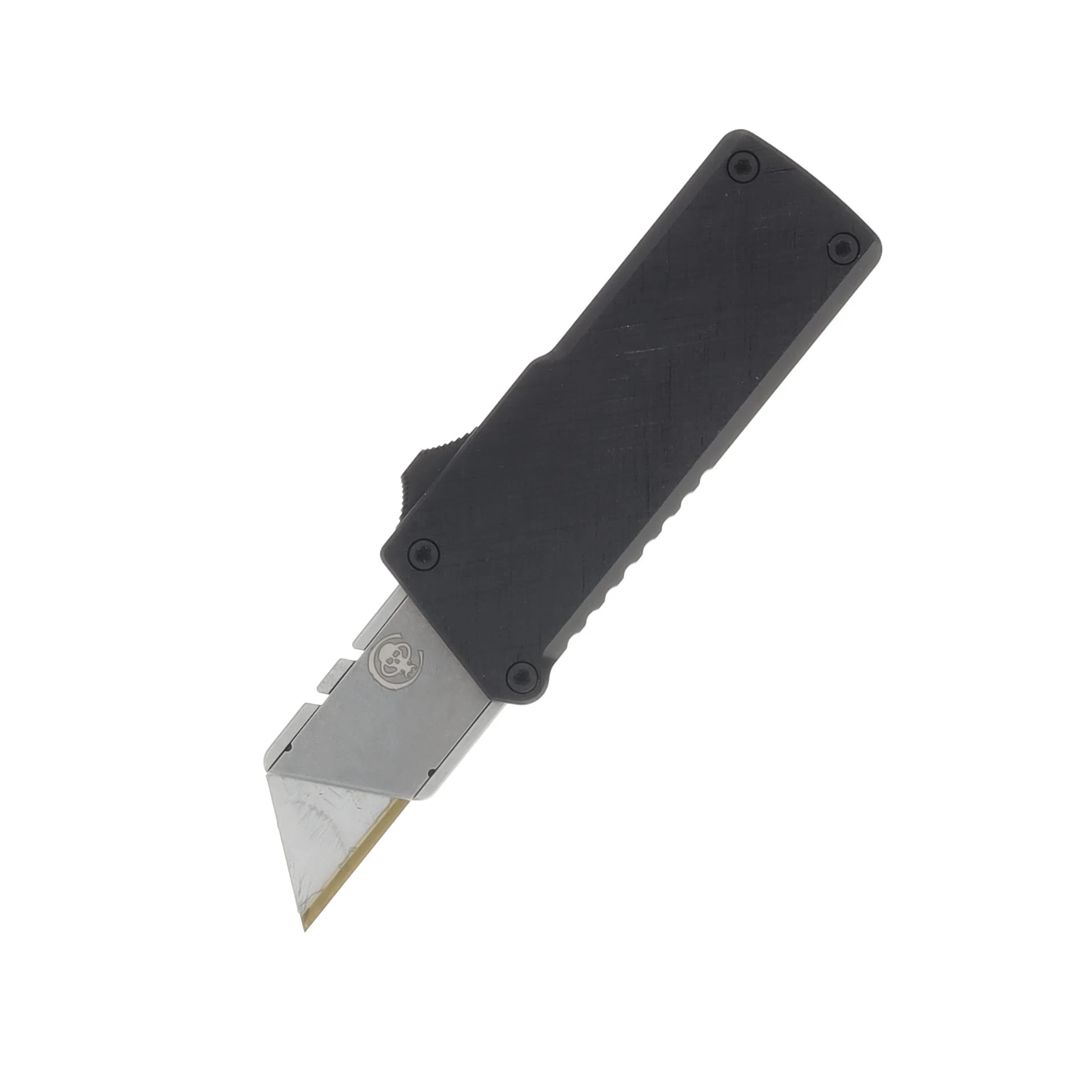 Chaves CHUB OTF Automatic Knife Utility Razor Blackout Black Front Handle/Green Rear Handle CK-8C11-5F6F-3D2/1 View 1