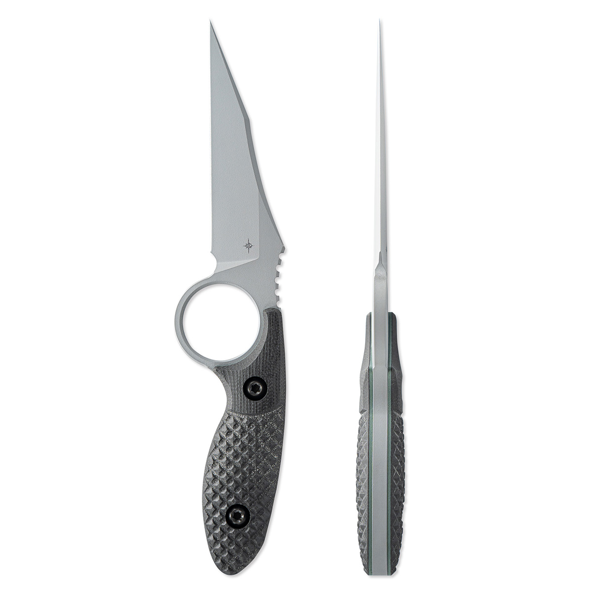 TOOR Cortano Phantom Gray 3.17 Inch Plain Phantom Gray Wharncliffe CORTANOPG View 1