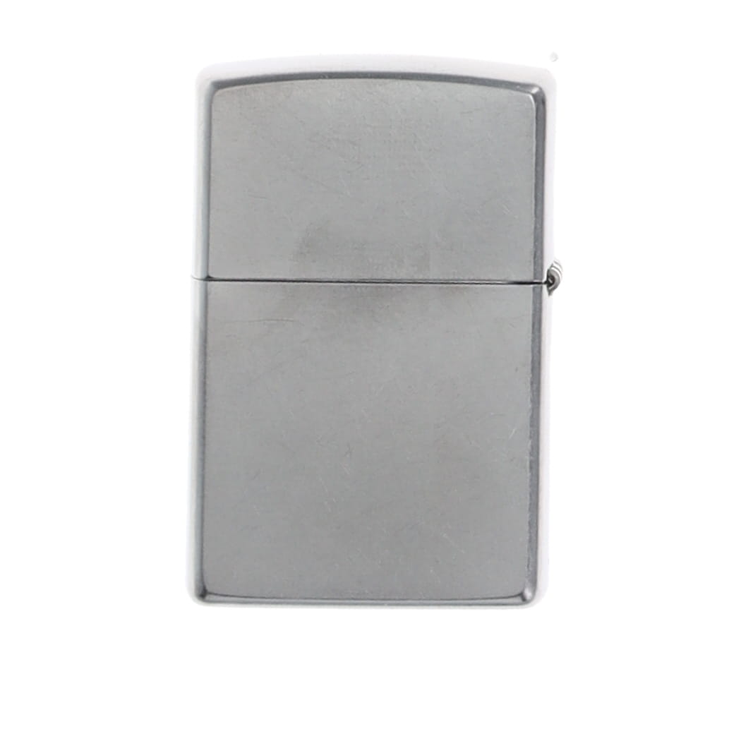 Zippo Lighter Black Leather Emblem Street Chrome ZP46778 View 4