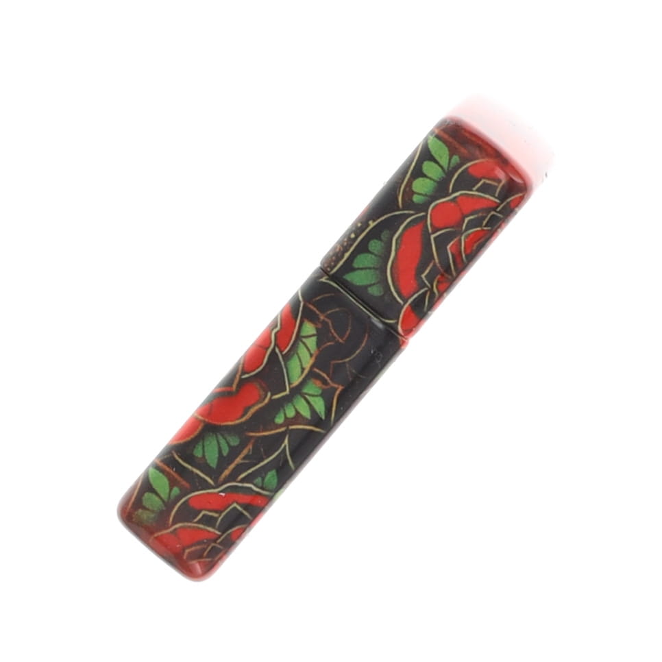 Zippo Lighter 540 Fusion Rose Design Tumbled Brass Patterns Collection ZP46849 View 6