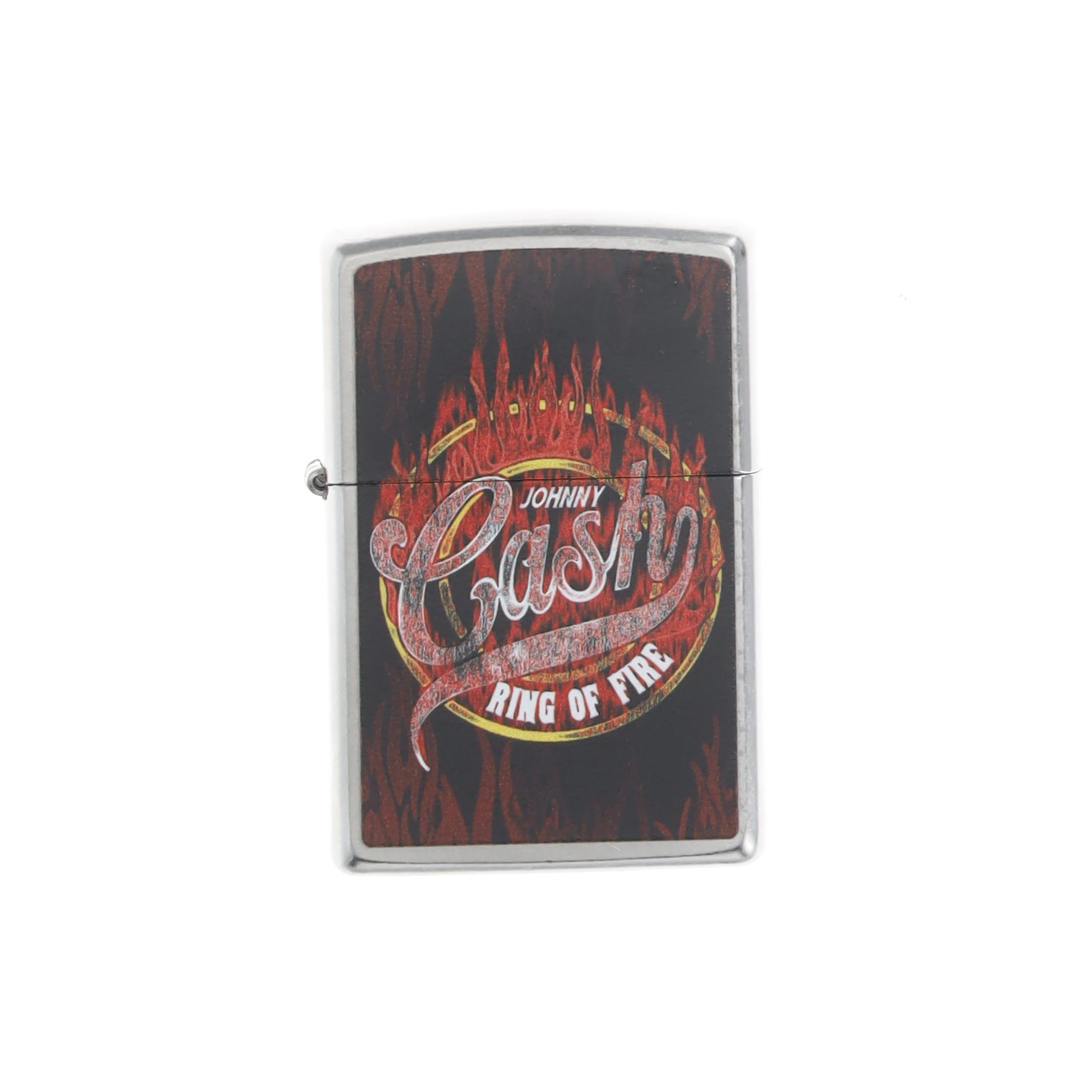 Zippo Johnny Cash Ring of Fire Logo ZP46979 View 1