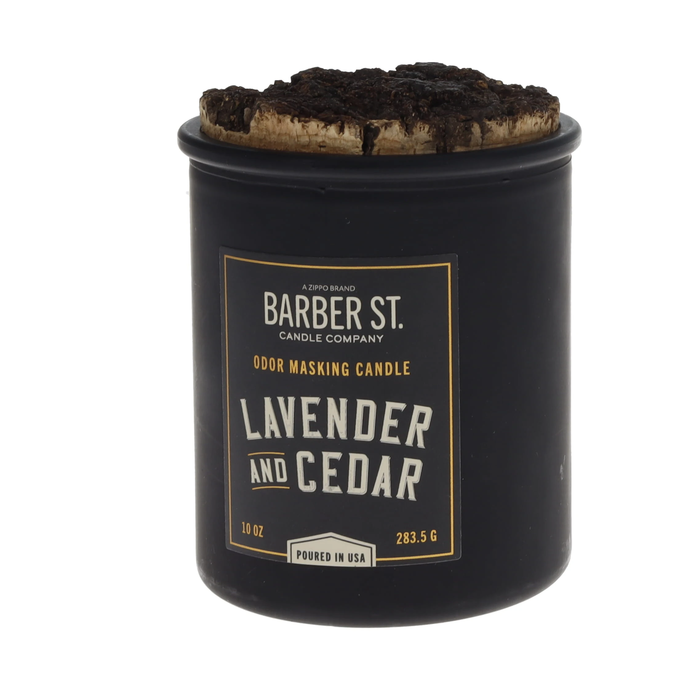 Zippo Barber Street Odor Masking Candle Lavender & Cedar ZP70027 View 2