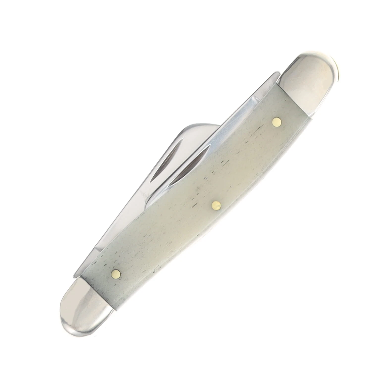 Case XX Natural Smooth Bone Medium Stockman Folding Knife CA11021 View 4