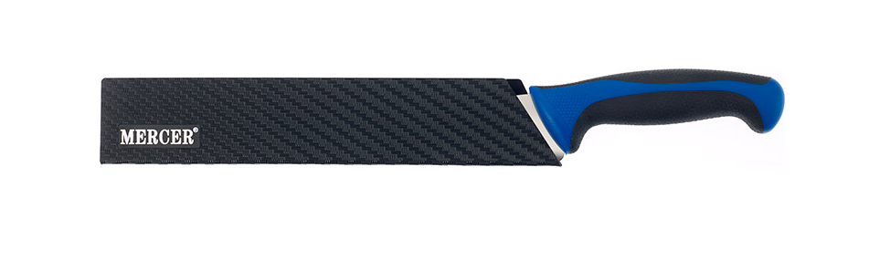 Mercer Sport Felt Lined Knife Guard 10in X 2in Black Geometric Pattern M33516P View 2