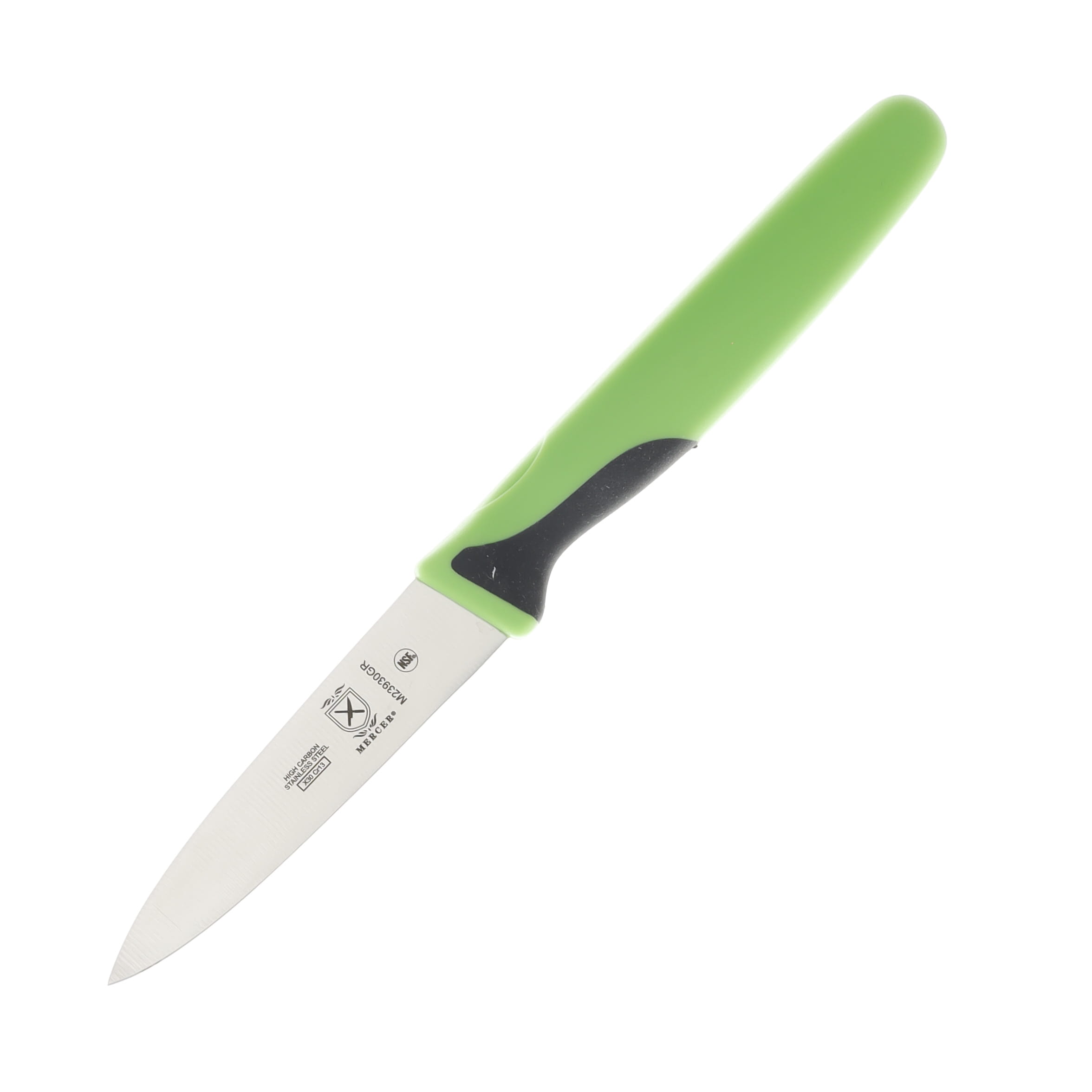 Mercer Sports Millennia Colors 3in Paring Knife Green Handle M23930GRB View 1
