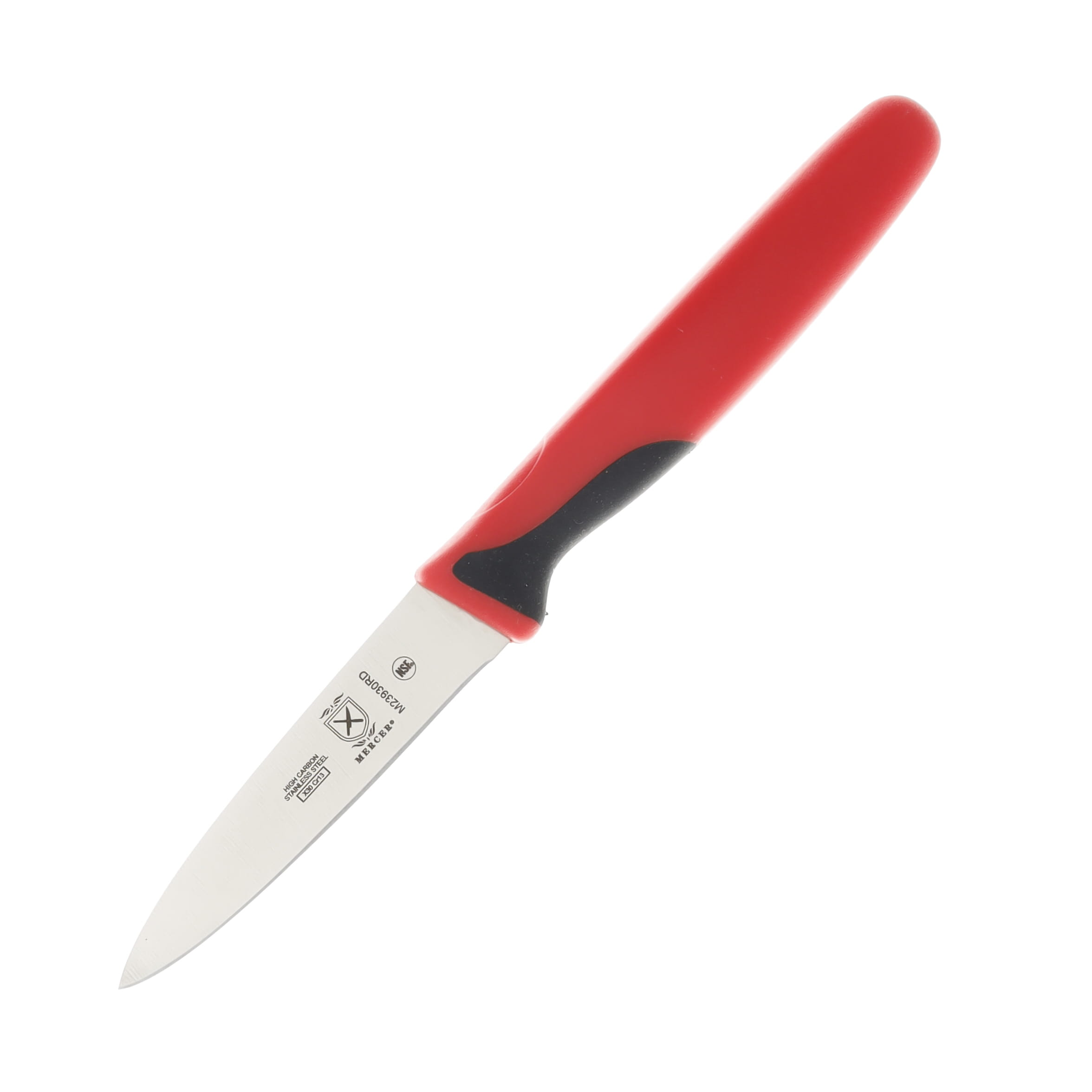 Mercer Sports Millennia Colors 3in Paring Knife Red Handle M23930RDB View 1