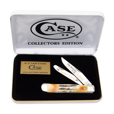 Case XX Happy Anniversary To My Husband 6.5 BoneStag Trapper Folding Knife CA65HAH View 4