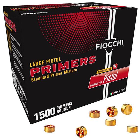 Fiocchi Large Pistol Primers Box 1500 Rounds PRLPFM View 1