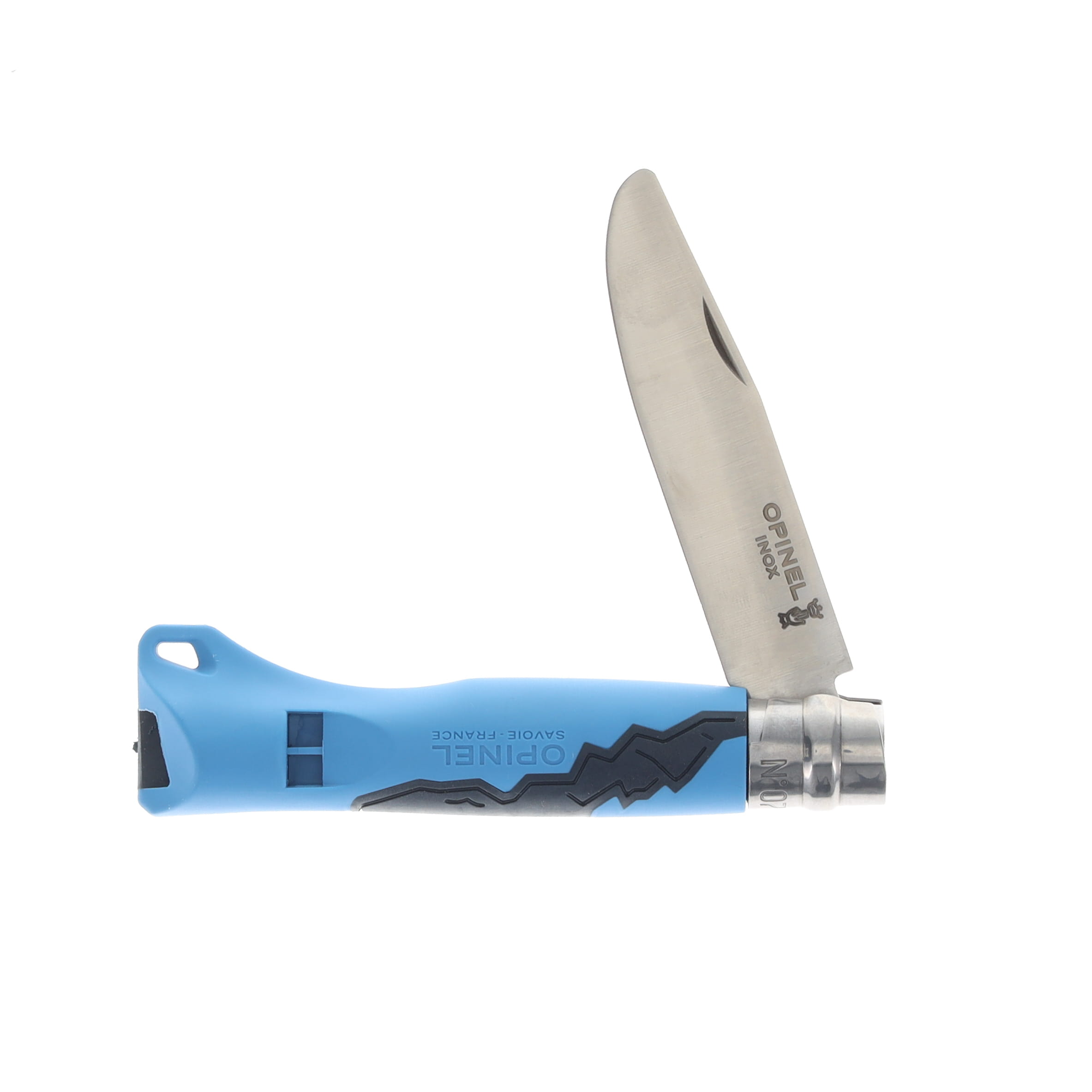Opinel No.07 Outdoor Jr Folding Knife-Blue OP002140 View 3