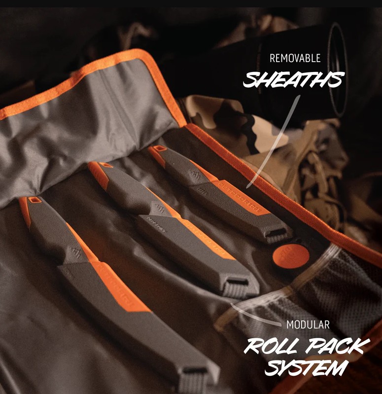 Outdoor Edge Vantex 4-Pc Roll Pack Game Processing Kit OEVNTX4-C View 23