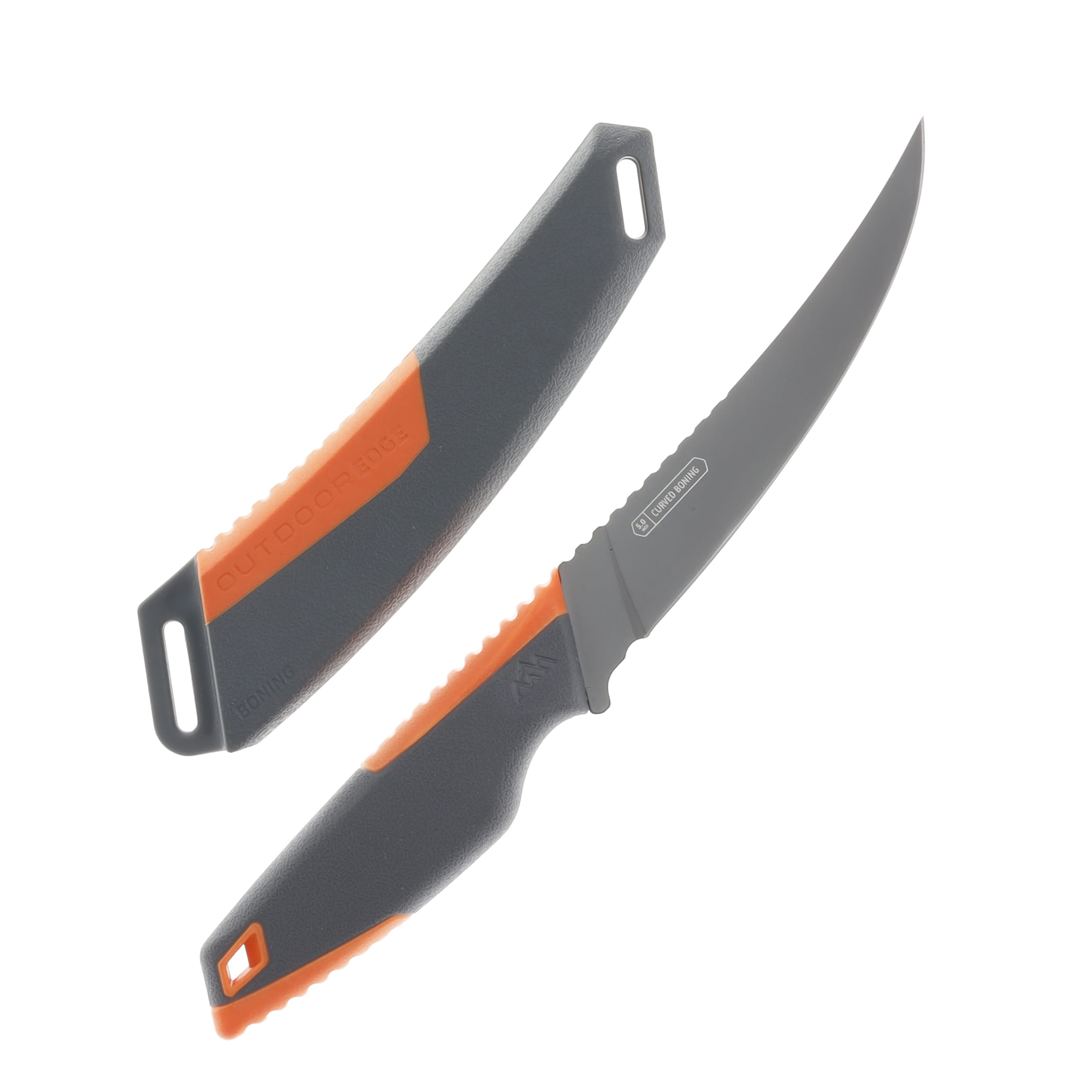 Outdoor Edge Vantex Boning Knife Gray – Orange 5in Plain Gray Boning OEVNTXBK-C View 2