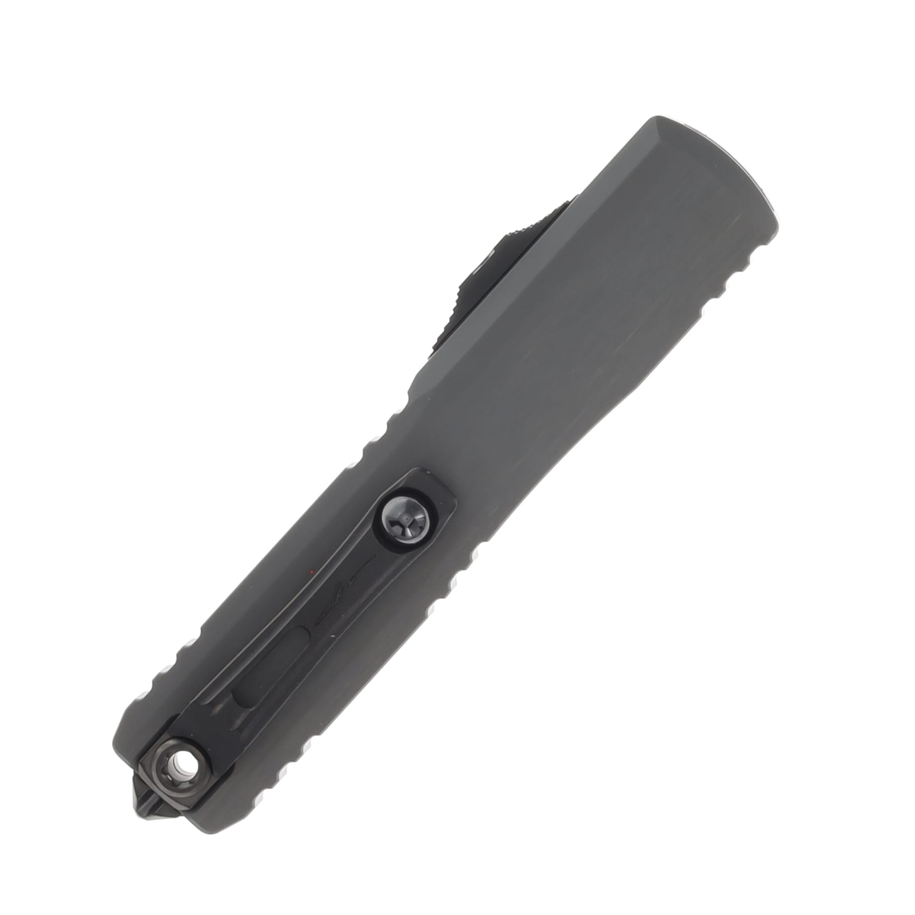 Microtech Ultratech Gen III ZBP Hellhound Standard DLC Natural Clear Signature Series AUMT11191DLCTNCS View 3