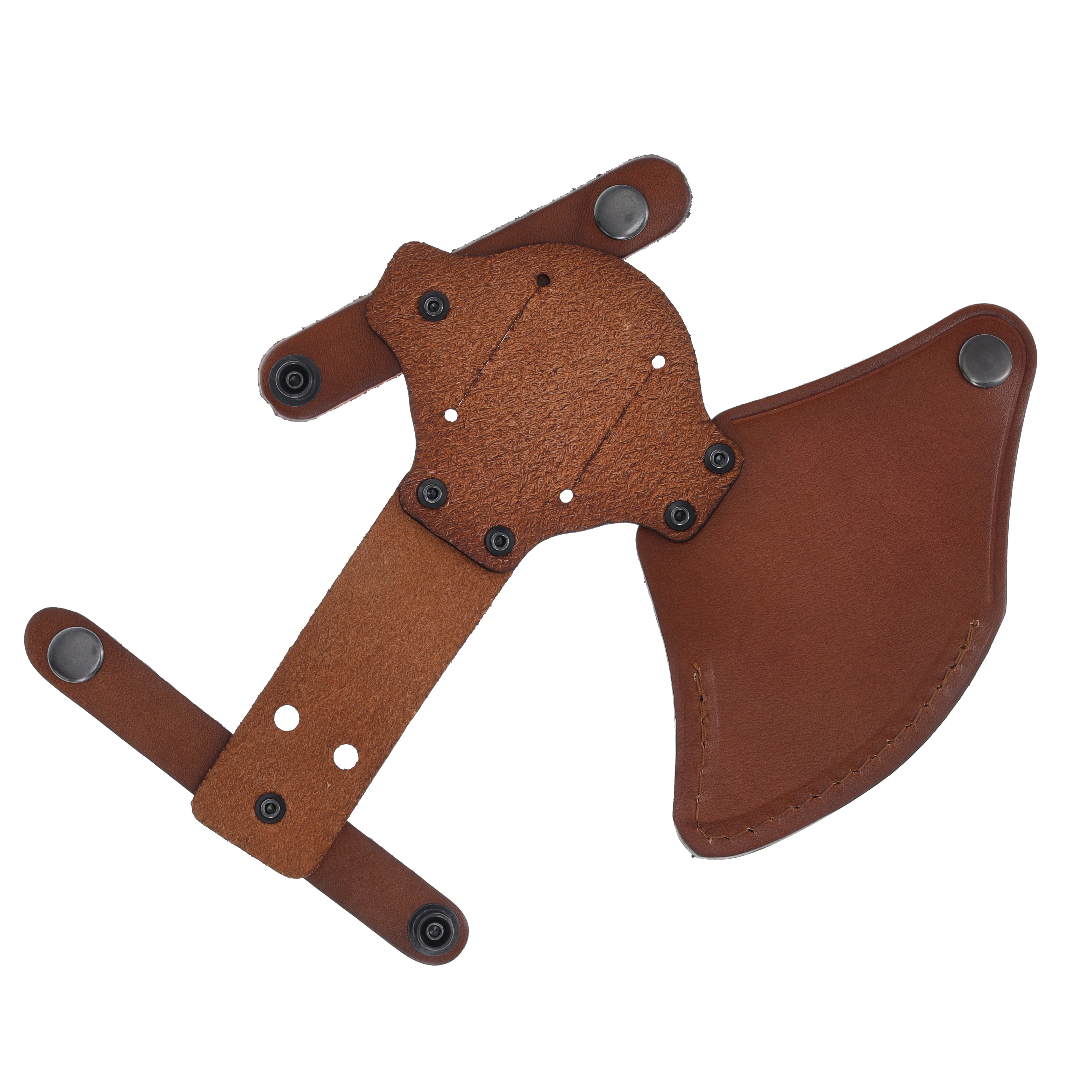 CRKT Chogan Tomahawk Sheath - Full-Grain Leather Axe Cover CRD2730 View 2