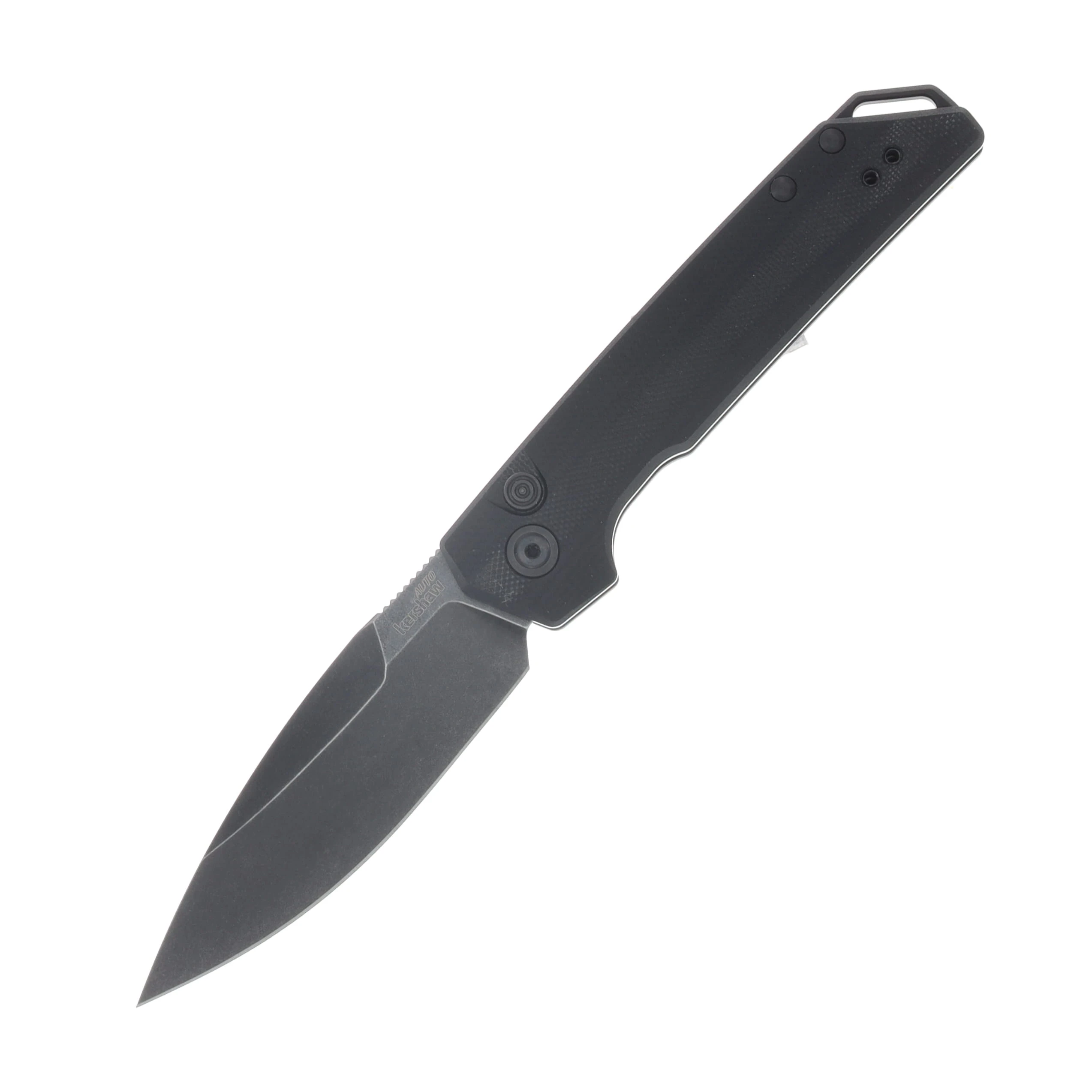 Kershaw Auto Launch Iridium Black G-10 Handle Black Oxide CPM Magnacut Blade AUKS7038G10 View 1