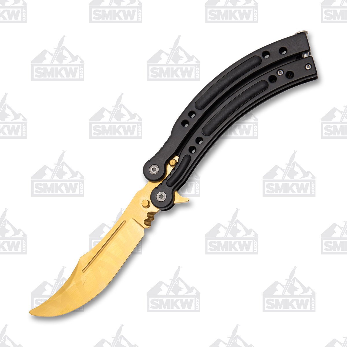 Butterfly Knife Trainer Gold Blade NTPBF2T View 1