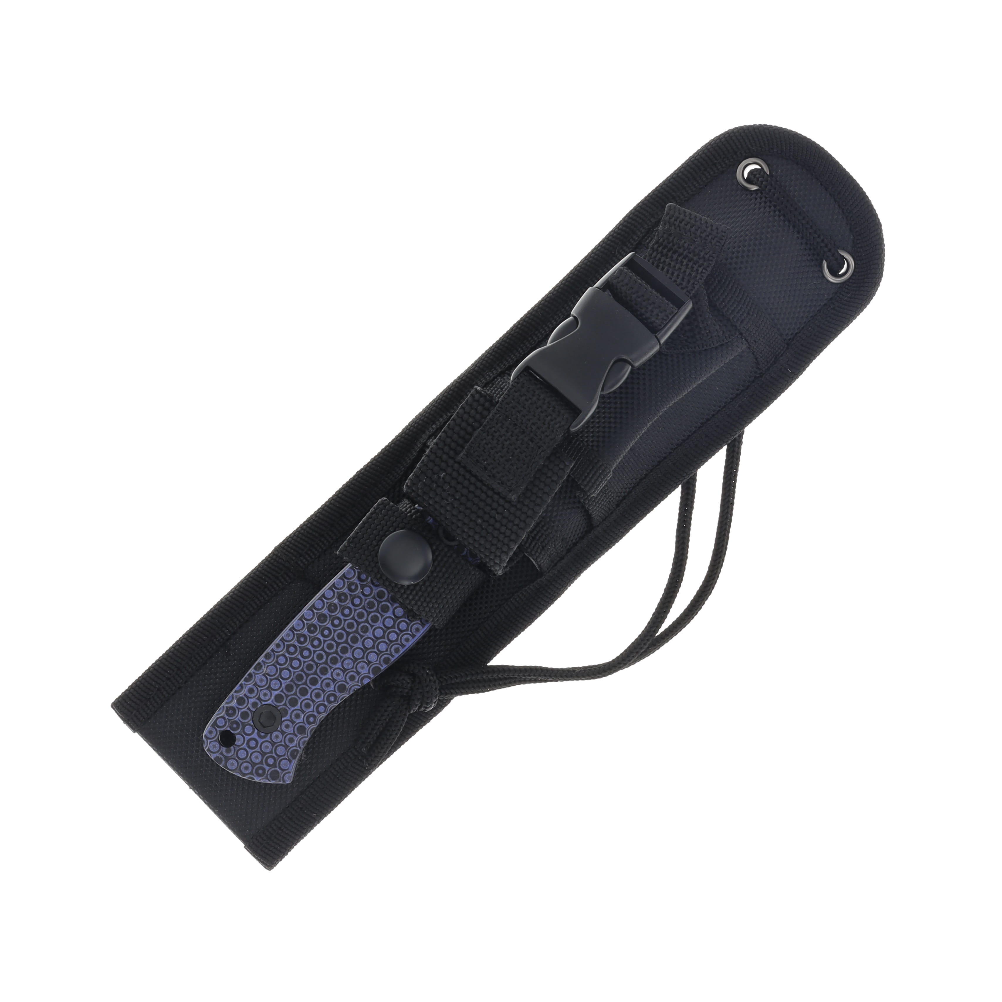 Frost/Hen & Rooster Black Friday Fixed Blade Blue and Black G-10 Handle BF25HRI006-BL View 3