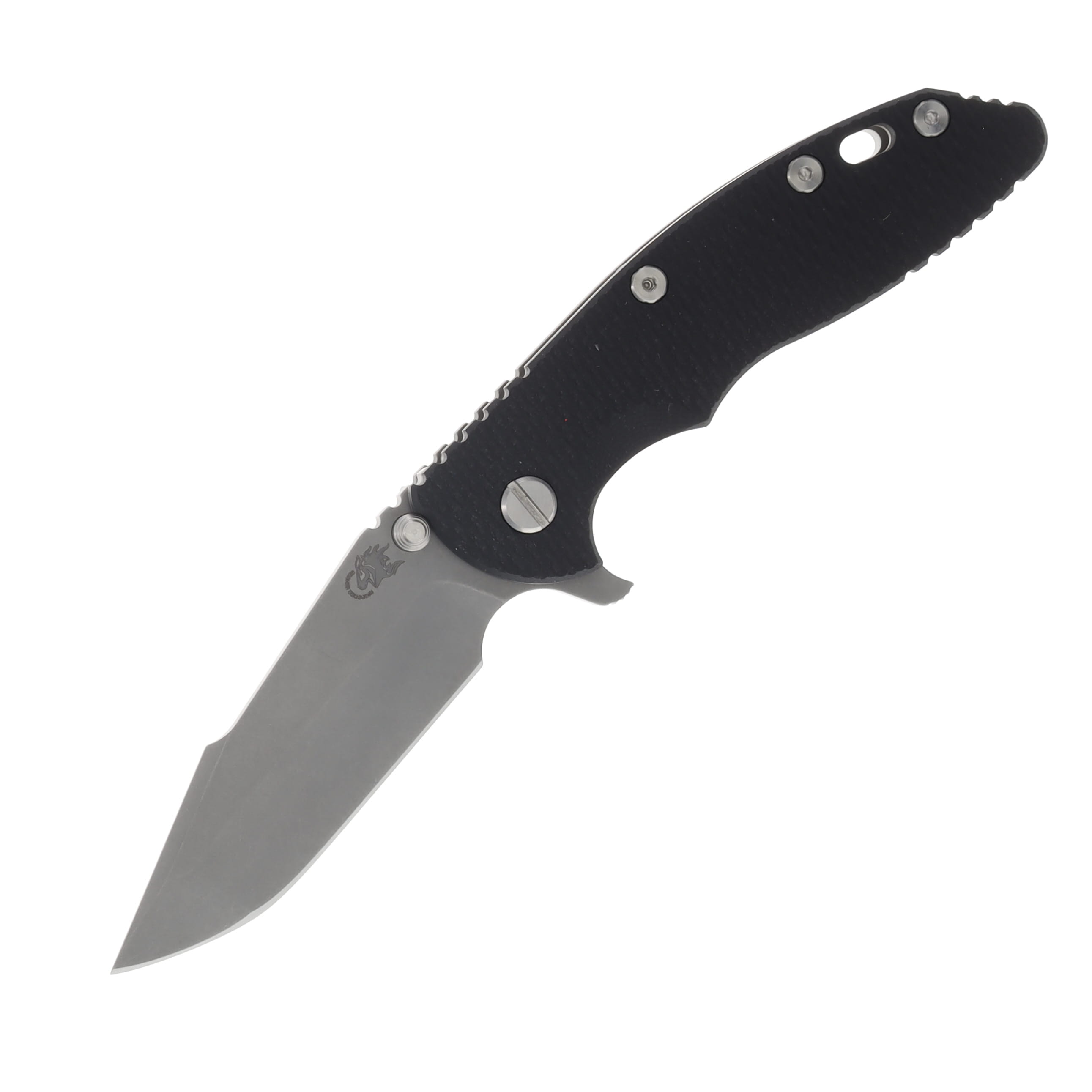 Hinderer XM-18 Folding Knife 3.5in Plain Working Finish Harpoon Spanto KXM35HSTWWFBK View 1
