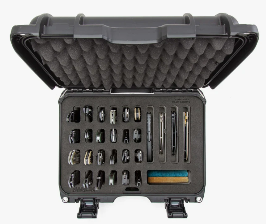 Nanuk 915 28-Knives Waterproof Case-Black NNK91580BK28 View 3