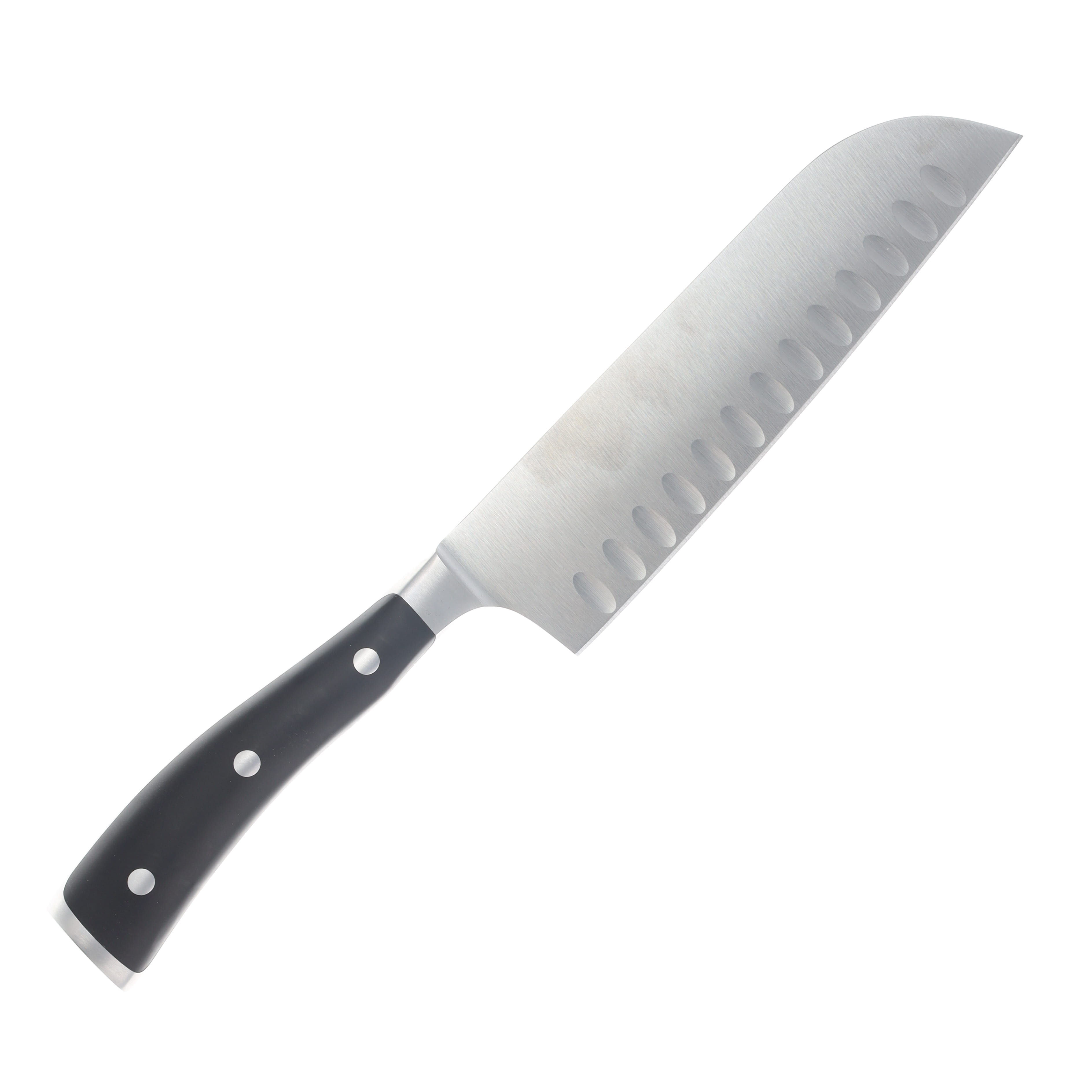 Wusthof Classic Ikon Santoku Knife 7in Granton Edge Santoku Blade 1040331317 View 2