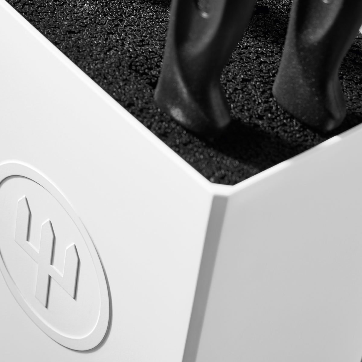 Wusthof Create Mini 5-Slot Knife Block White Polypropylene 2095395101 View 4