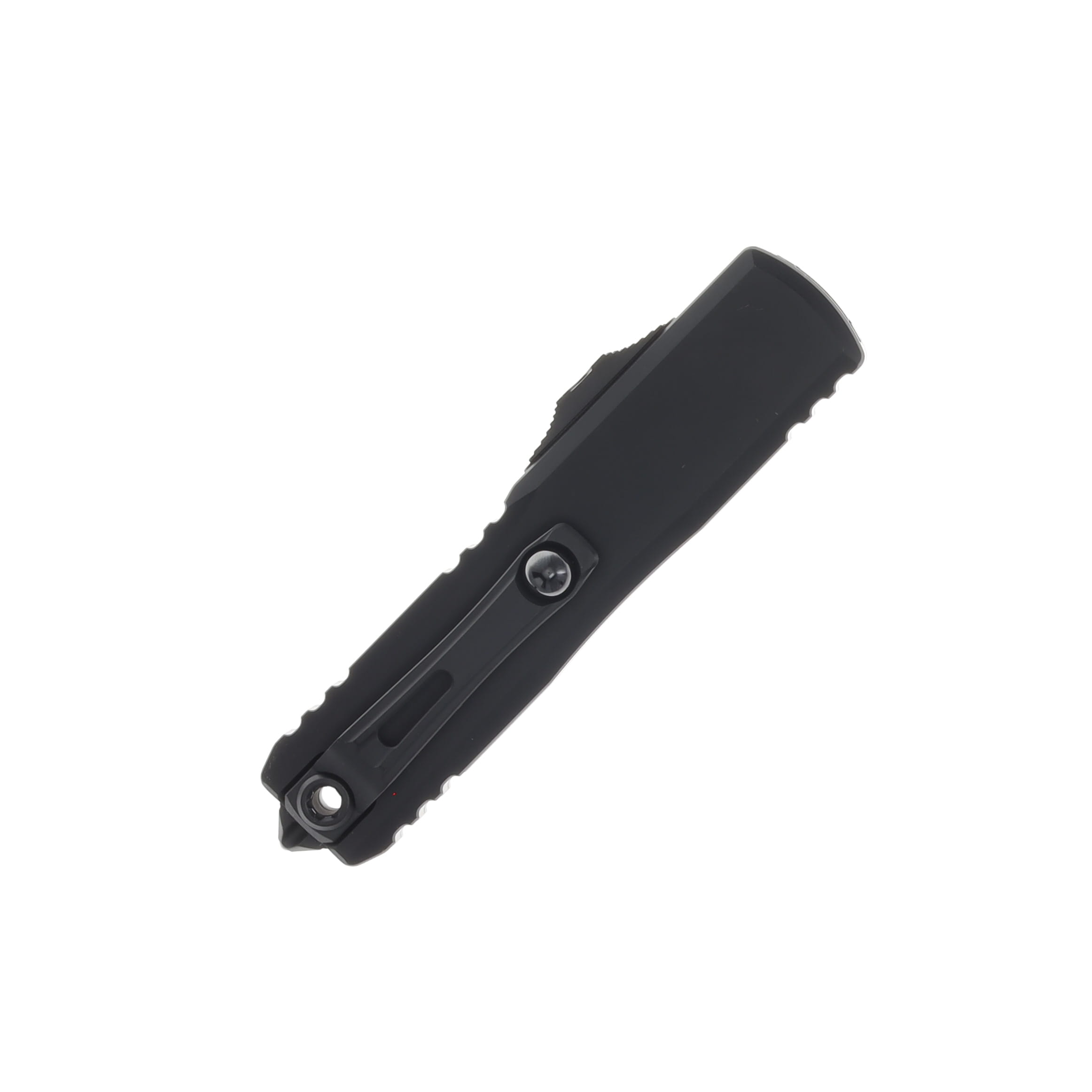 Microtech UTX-85 GEN IV OTF Auto Black Tactical Handle D-E Black Standard Blade AUMT123241T View 3