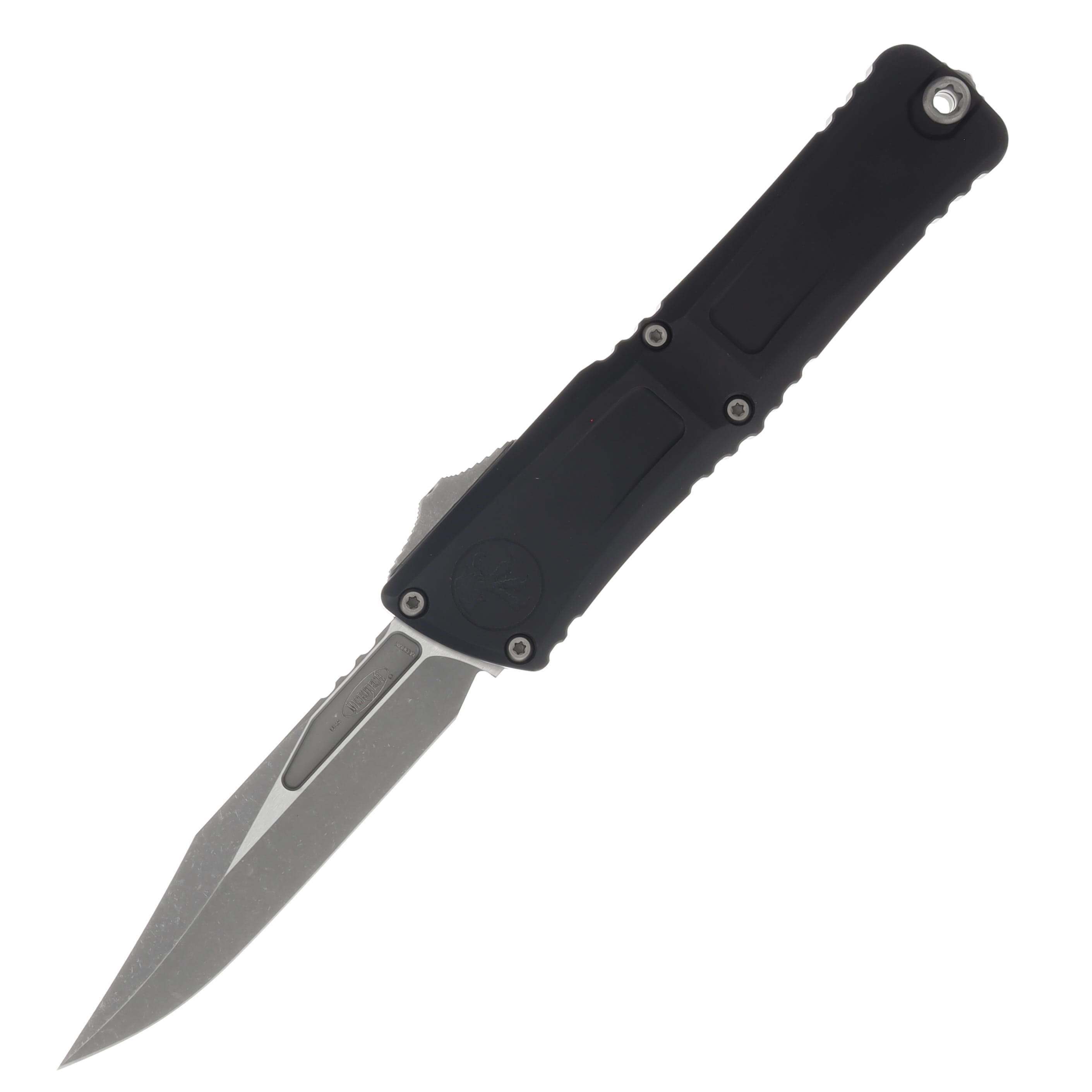 MICROTECH COMBAT TROODON GEN III BOWIE APOCALYPTIC STANDARD BLACK AUMT114610AP View 1