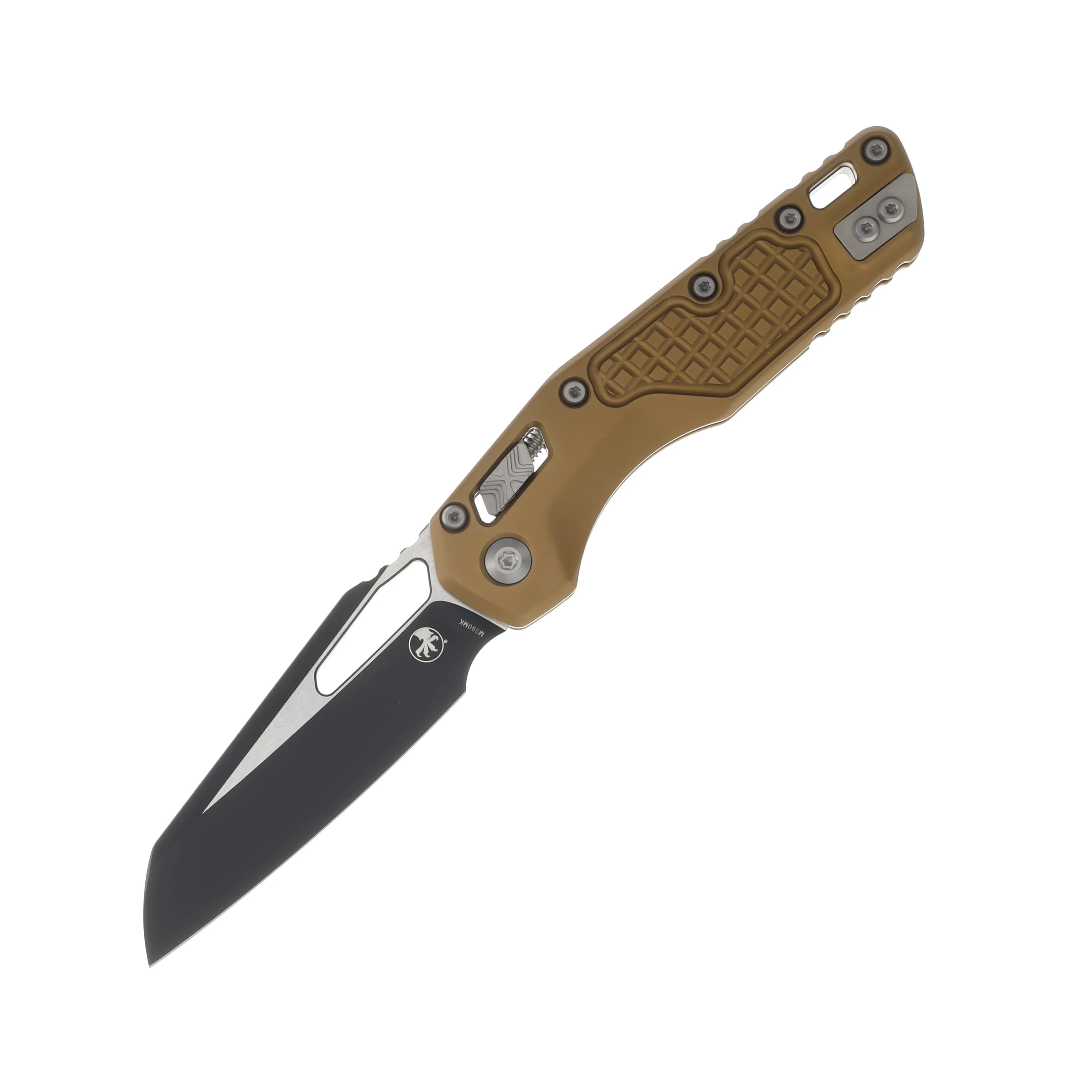 Microtech MSI Folding Knife S/E Black Standard Aluminum Frag Tan MT2101FRTA View 1