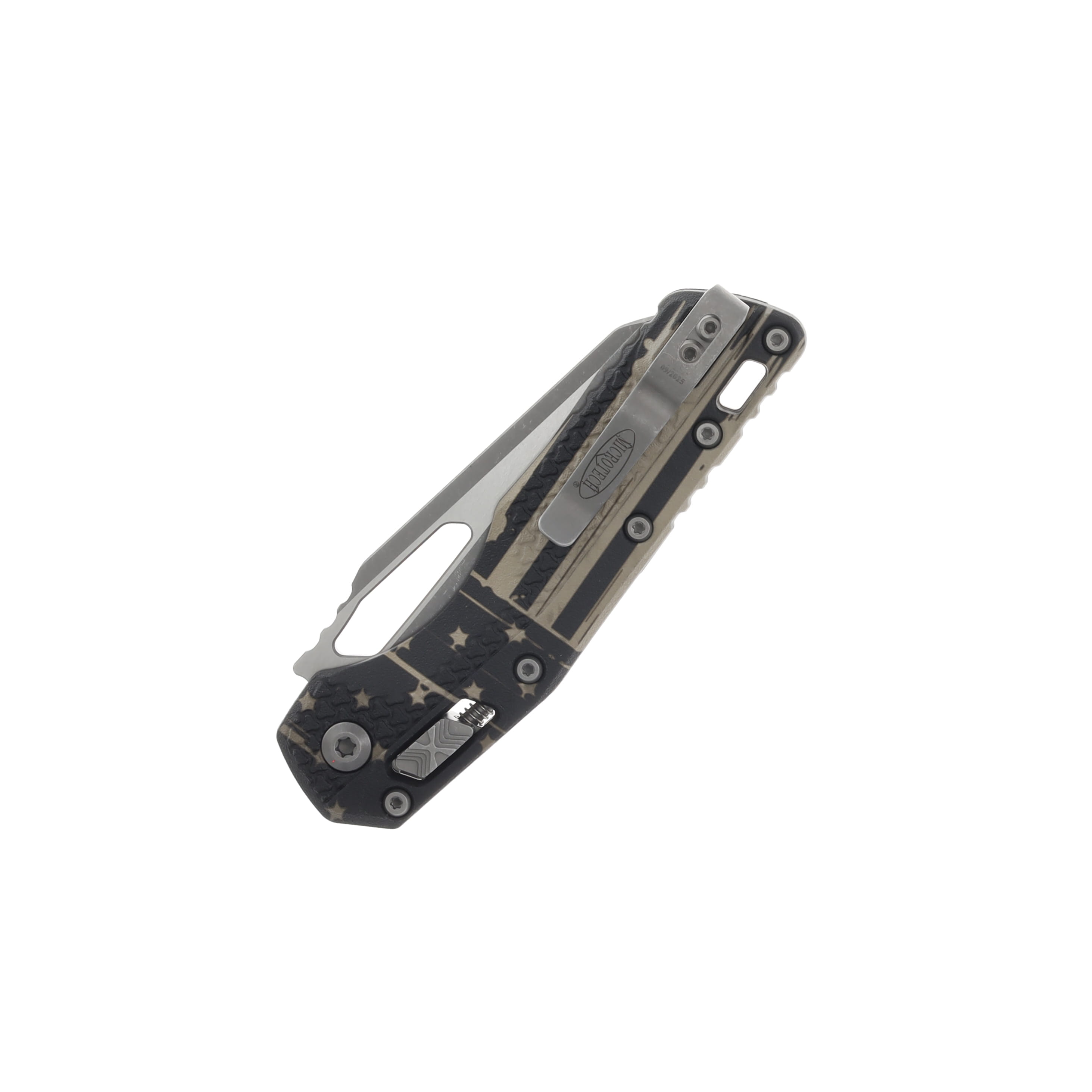 Microtech MSI Folding Knife S/E Apocalyptic Standard Tri-Grip Polymer Flag MT210T10APPMFLAG View 4