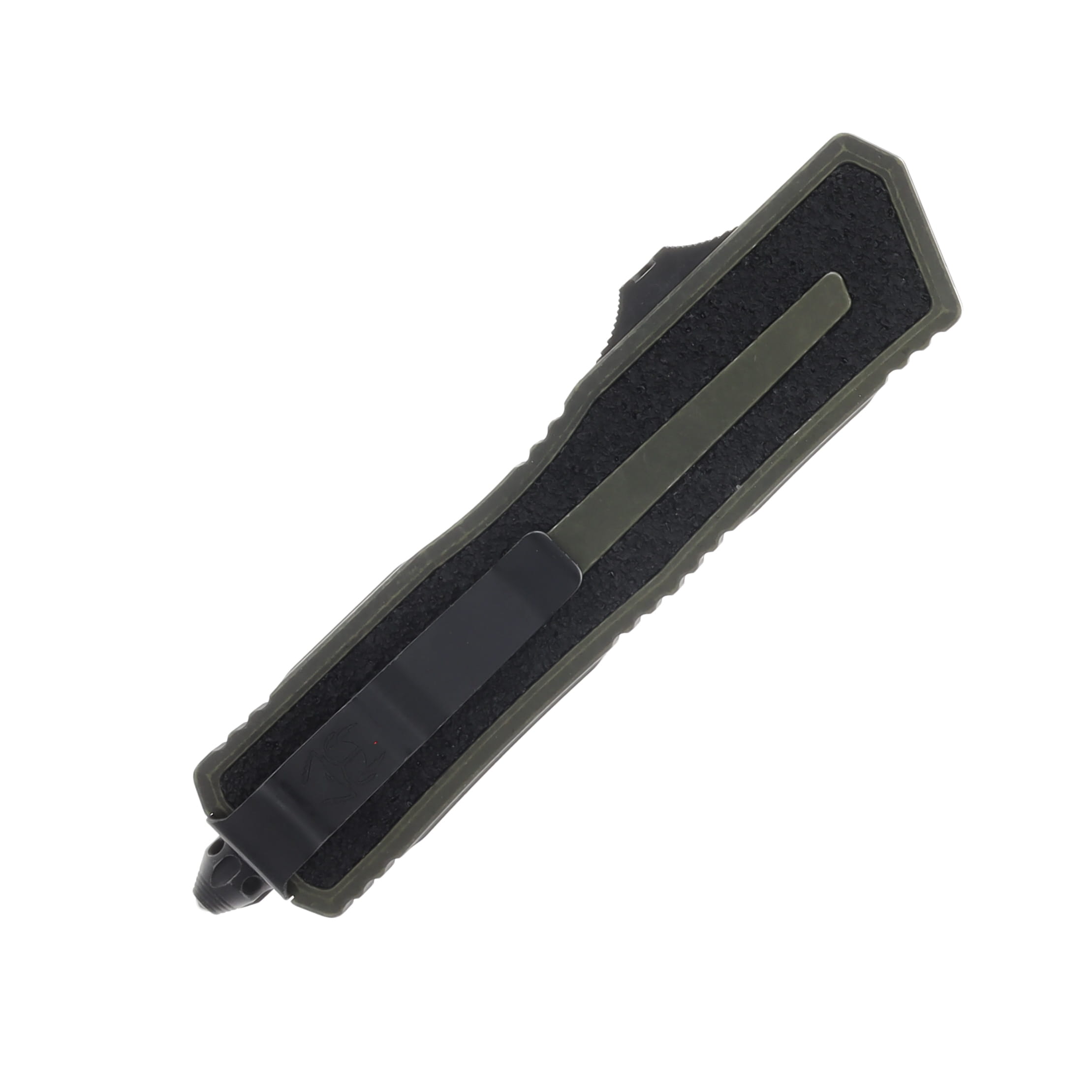 Microtech Scarab II OTF Automatic Gen III Weathered Grenade Green T/E AUMT12791WGG View 3