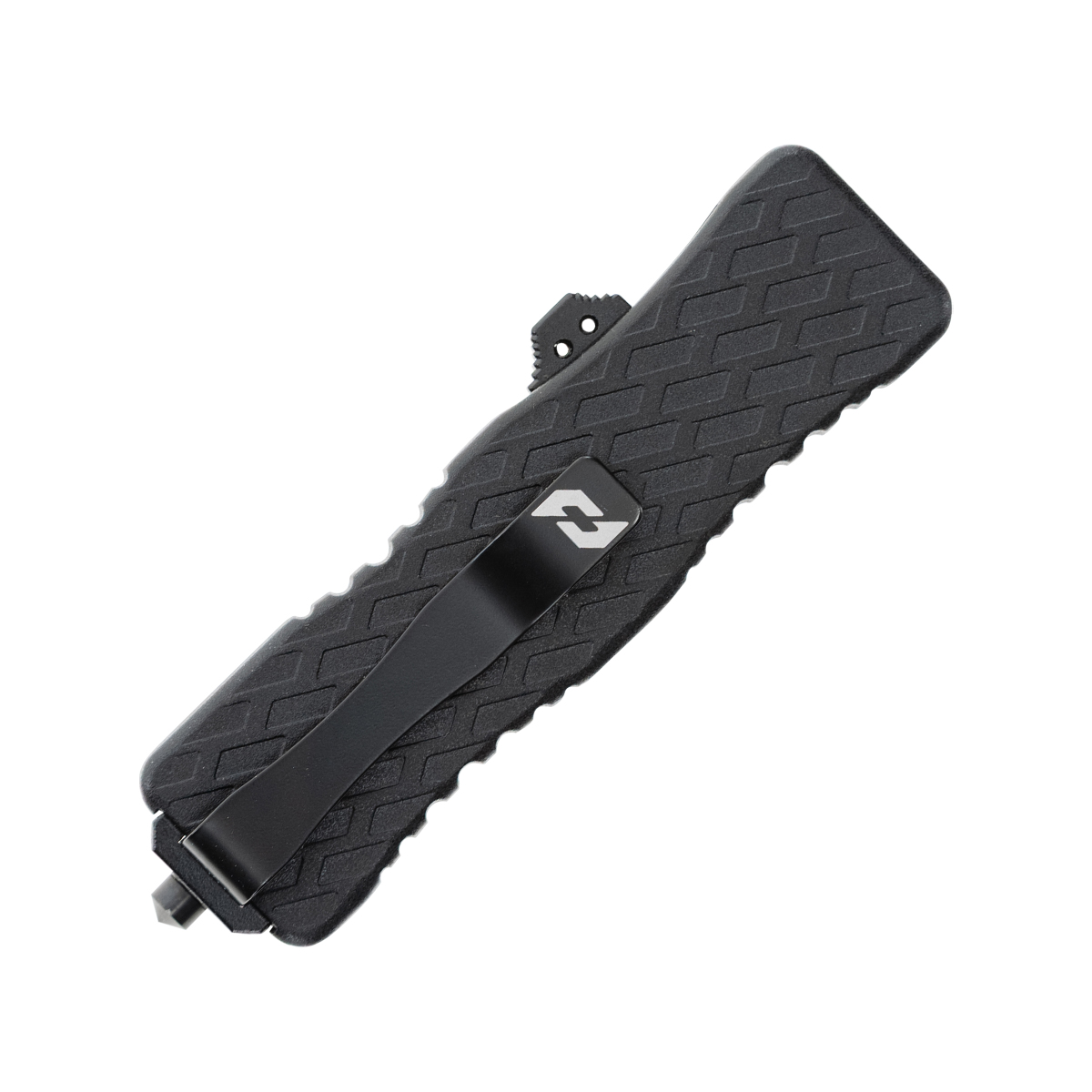 Schrade Uproar Tactical D/A OTF Auto Textured Aluminum 3in Part Serrated 1237365 View 2