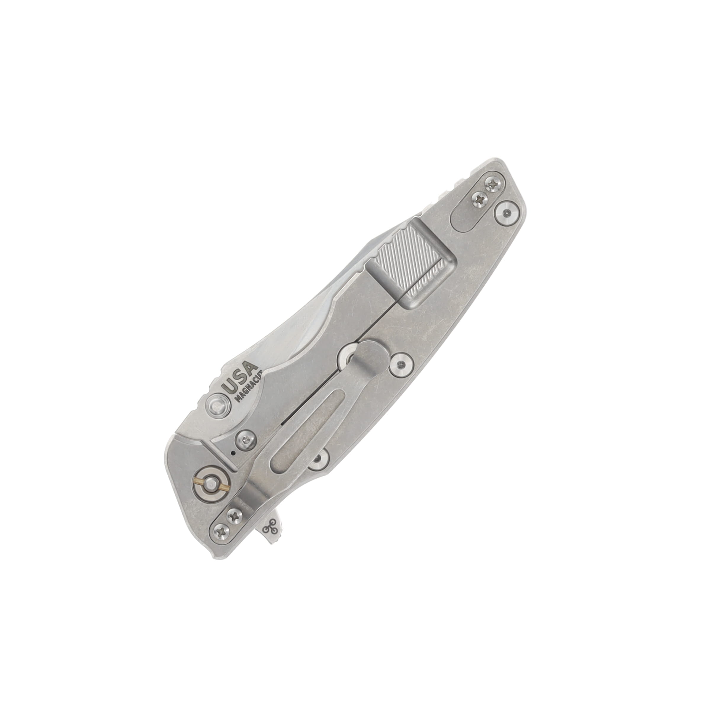 Hinderer Eklipse Blue – Stonewash 3.5in Plain Stonewash Skinny Slicer KEK35SKSLHOTWSWBL View 4