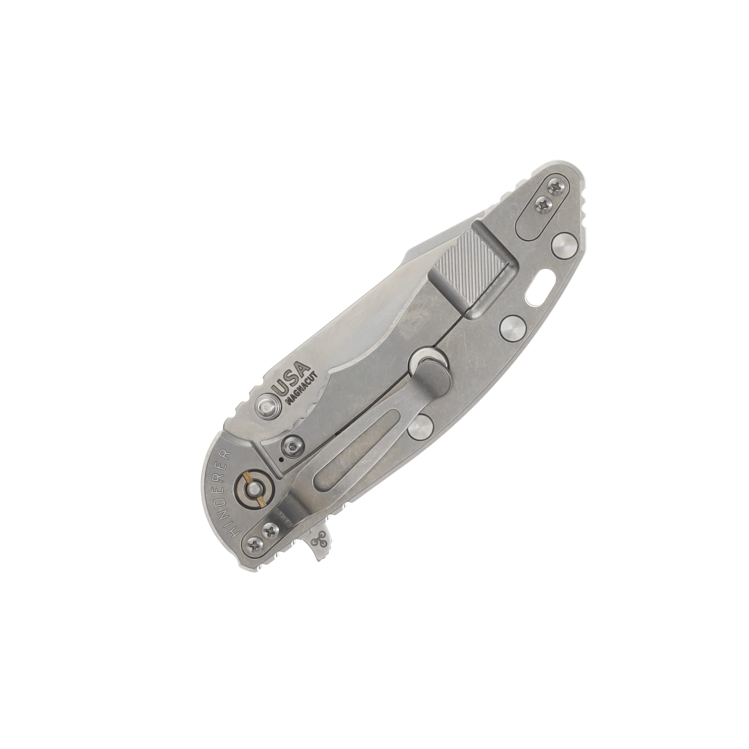 Hinderer XM-18 Coyote - Stonewash 3.5in Plain Stonewash Skinny Harpoon Spanto KXM35SKHSTWSWCY View 4