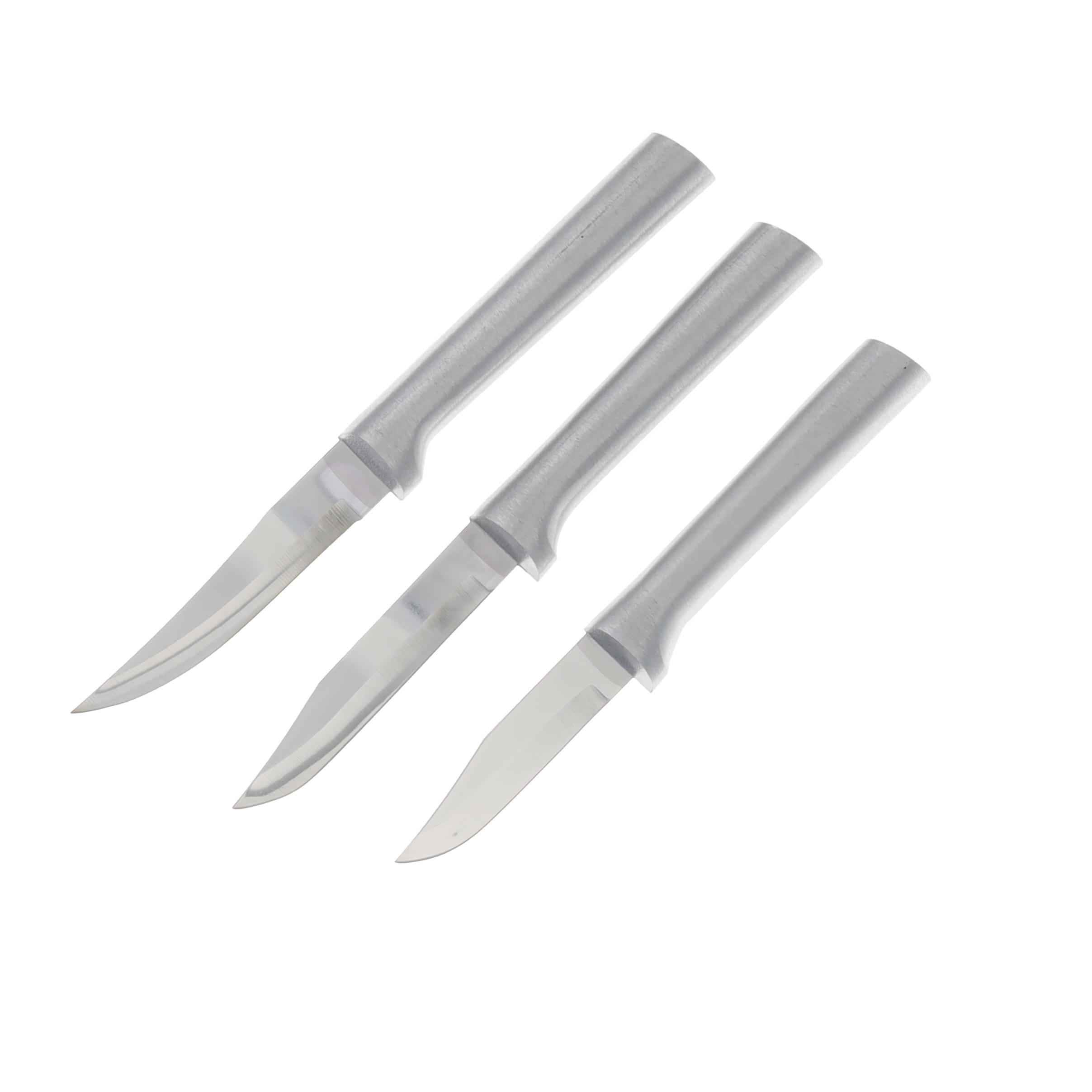 Rada Pro Pack Paring Knives Galore 3 pc Set Silver Handle DS01 View 1