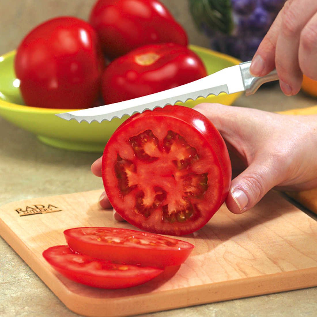 Rada Pro Pack Tomato Slicer Silver Handle DR126 View 1