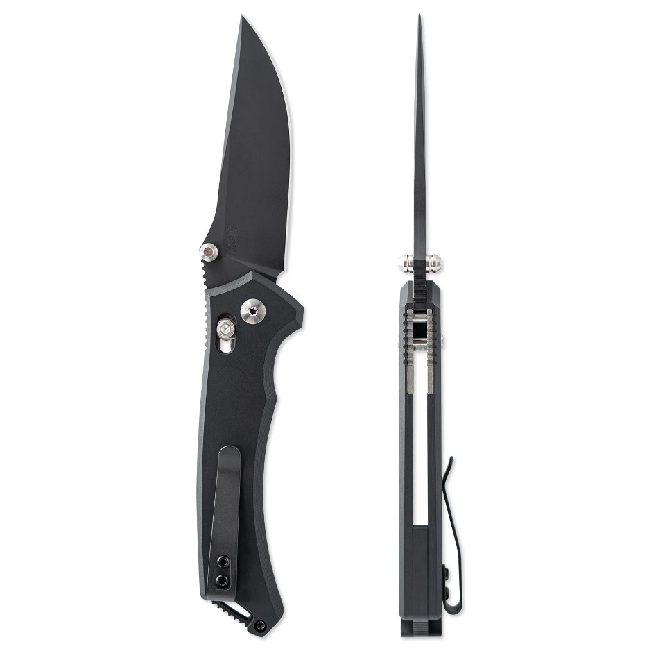 Toor Draper AXIS Lock Folding Knife SOCOM Black Magnacut/G-10 DRAPERSB View 1