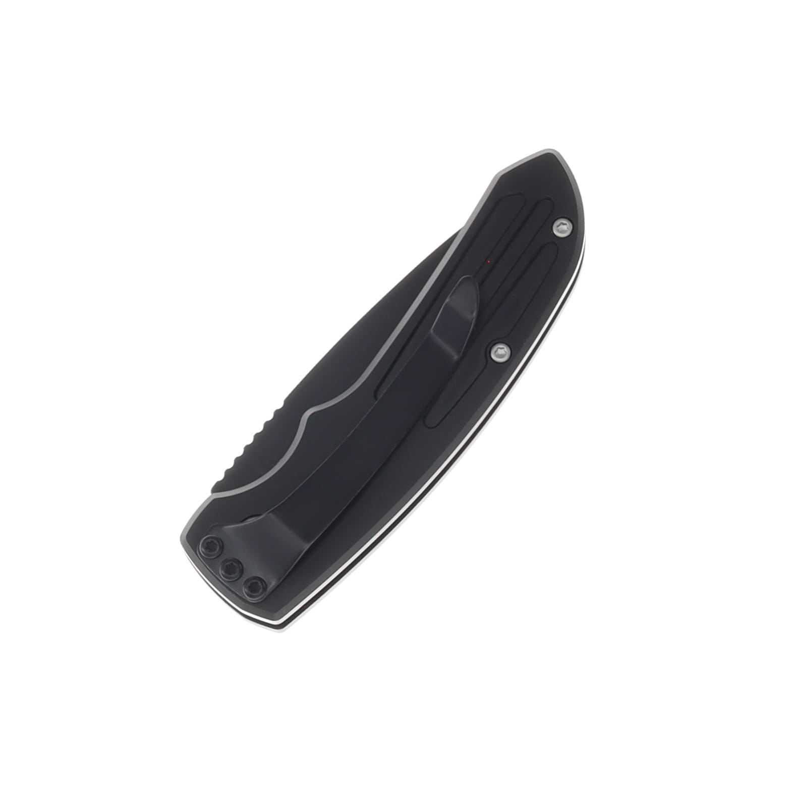 Smith & Wesson ExtremeOps Jr. Push Button OTS Auto Knife-Tanto Plain Blade-All Black WNS-WSW-40BT View 3