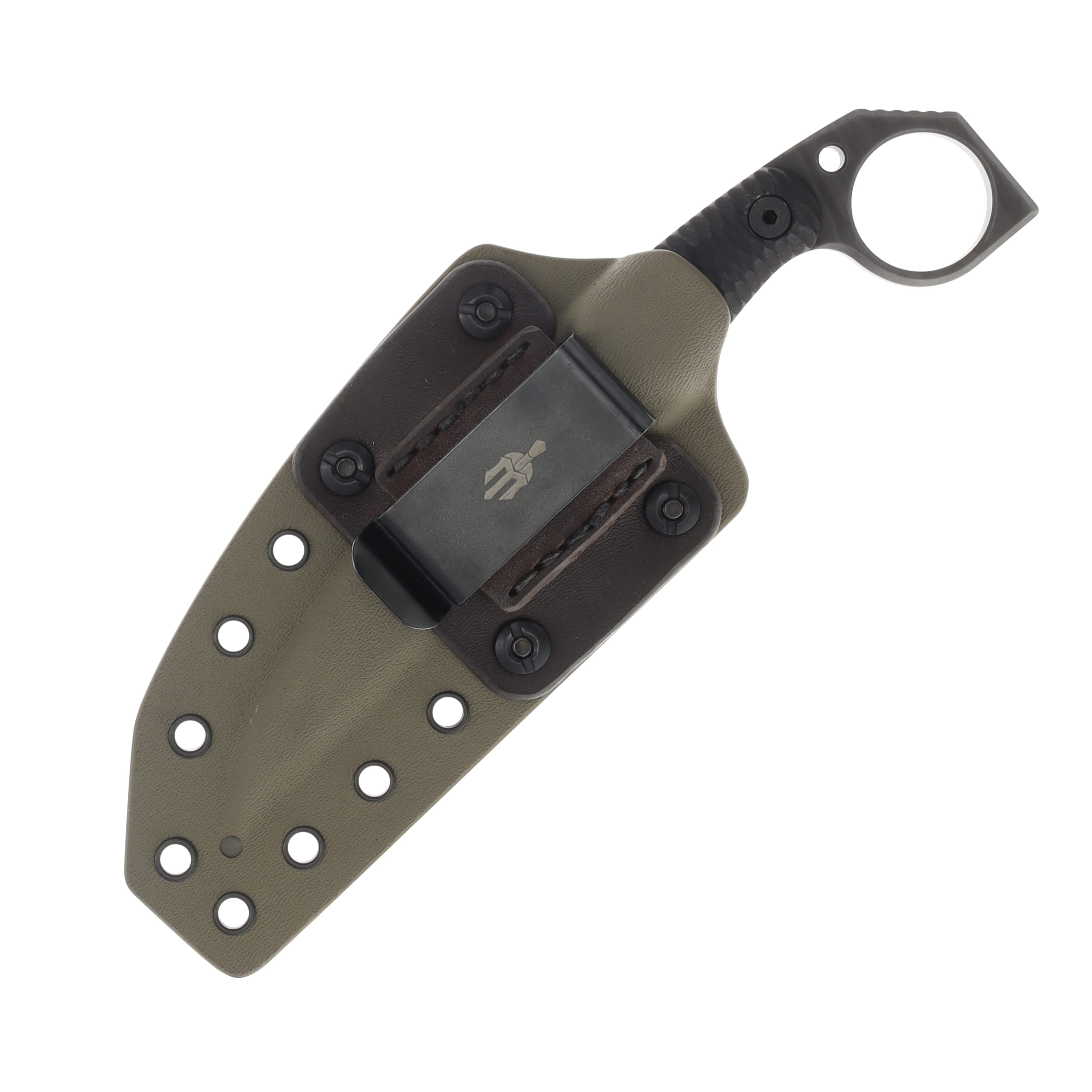 Miller Bros Blades Tan Sheath Black Handle M-5TSBH View 4
